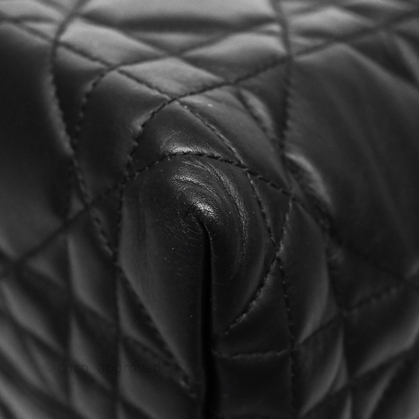 Christian Dior Medium Dior Toujours Bag Black Macrocannage Calfskin