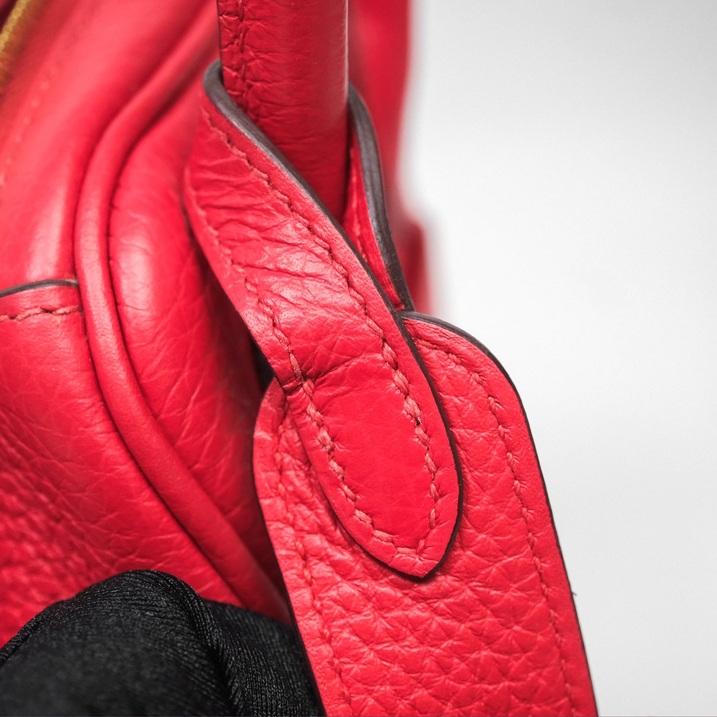 Hermes Lindy 26 Rouge Tomate S5 Taurillon Clemence Gold Hardware