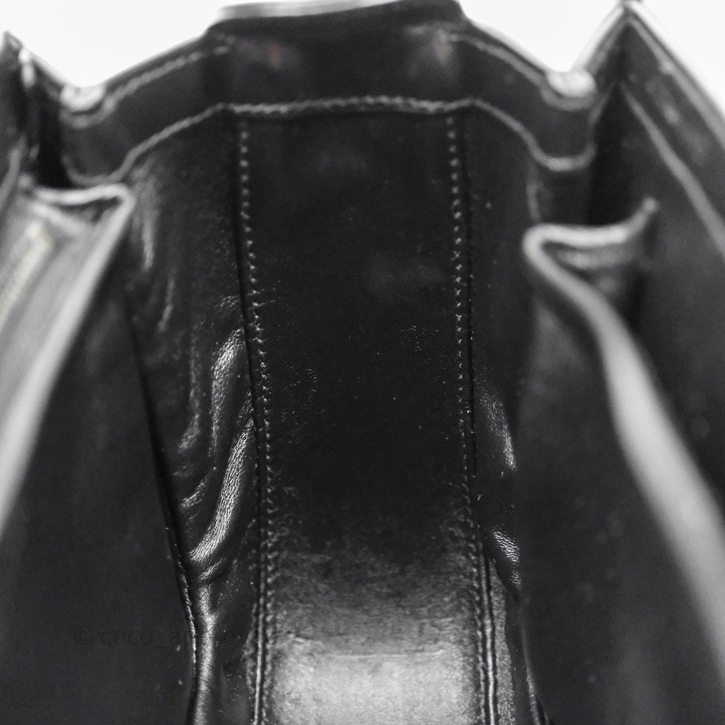 Gucci Bamboo 1947 Top Handle Medium Bag Black