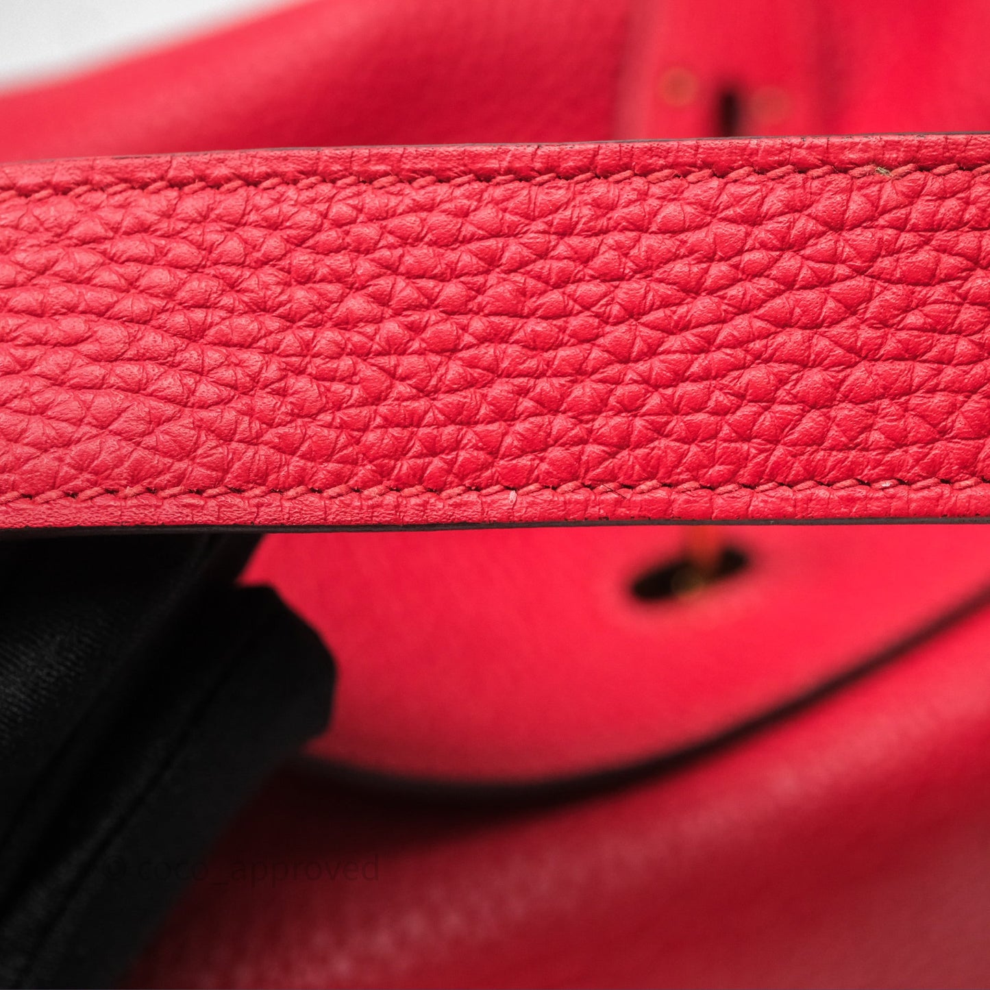 Hermes Lindy 26 Rouge Tomate S5 Taurillon Clemence Gold Hardware
