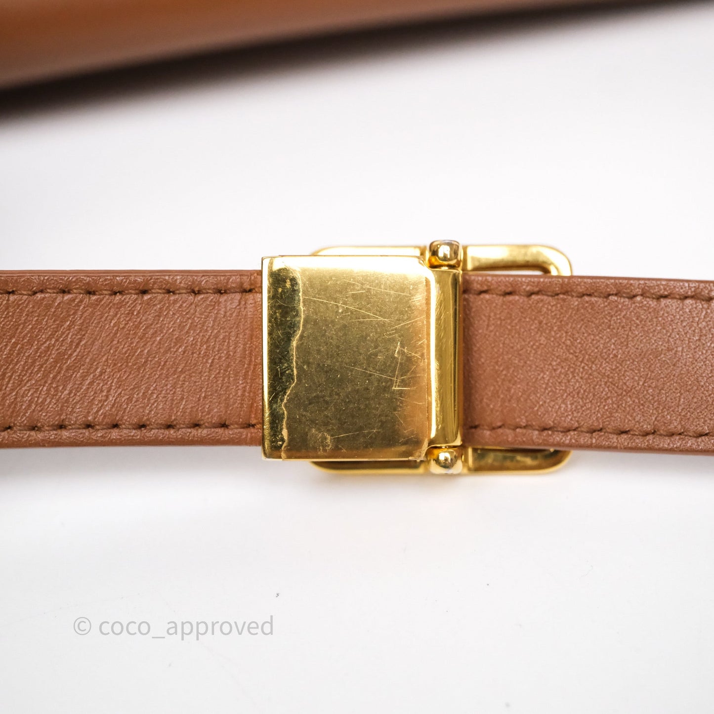 Christian Dior Medium Bobby Bag Brown Calfskin Gold Hardware