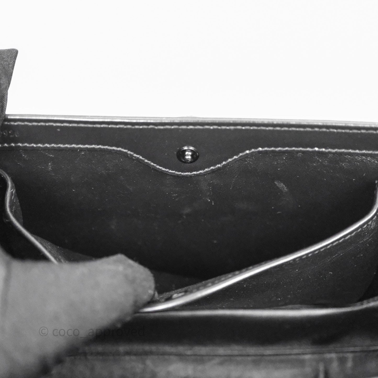 Gucci Bamboo 1947 Top Handle Medium Bag Black