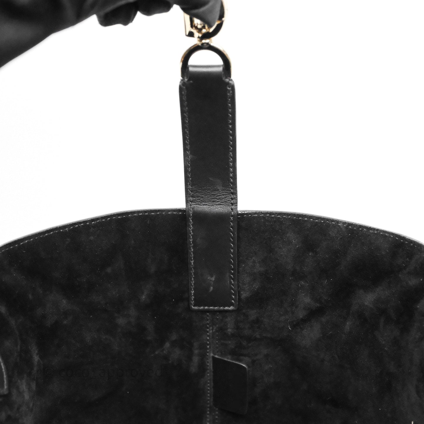 Christian Dior Medium Dior Toujours Bag Black Macrocannage Calfskin