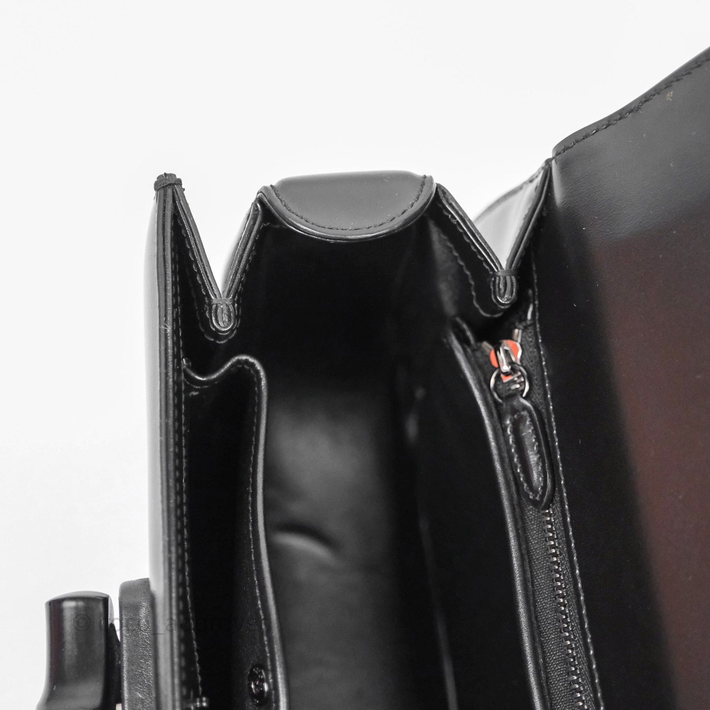 Gucci Bamboo 1947 Top Handle Medium Bag Black