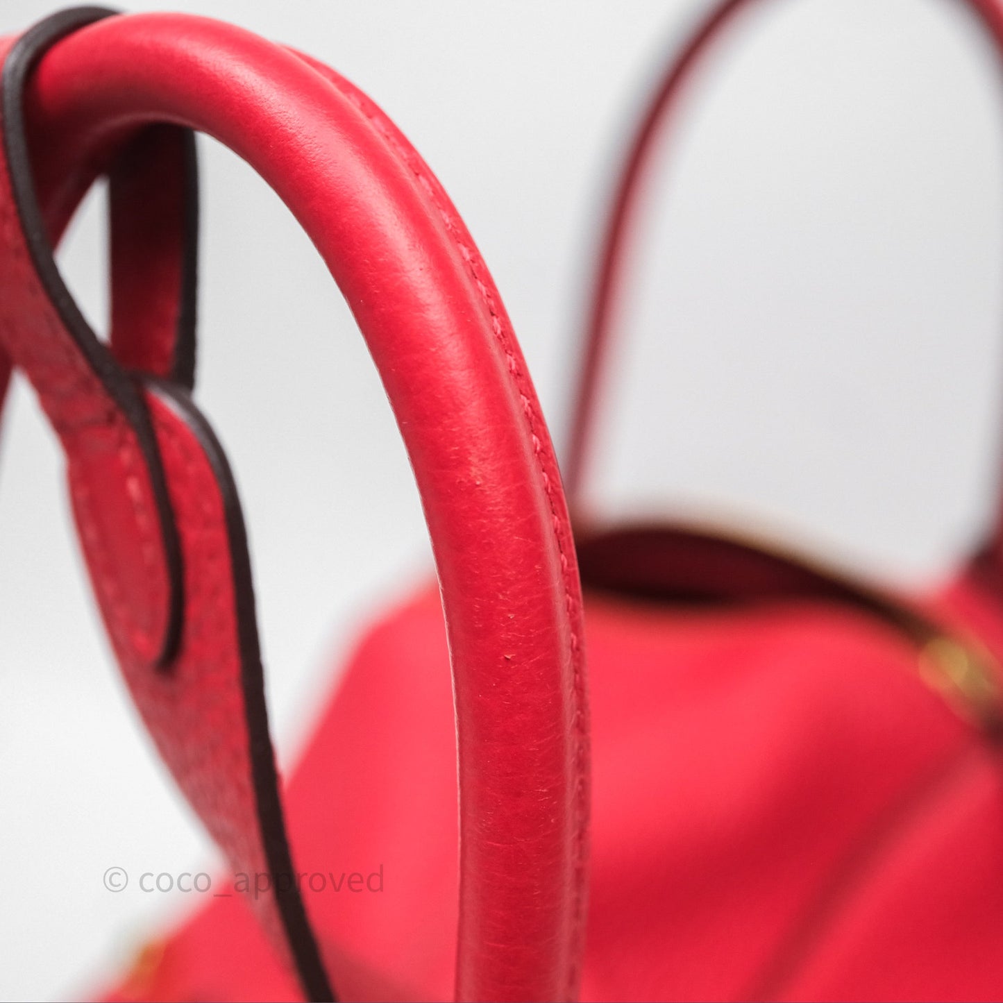 Hermes Lindy 26 Rouge Tomate S5 Taurillon Clemence Gold Hardware