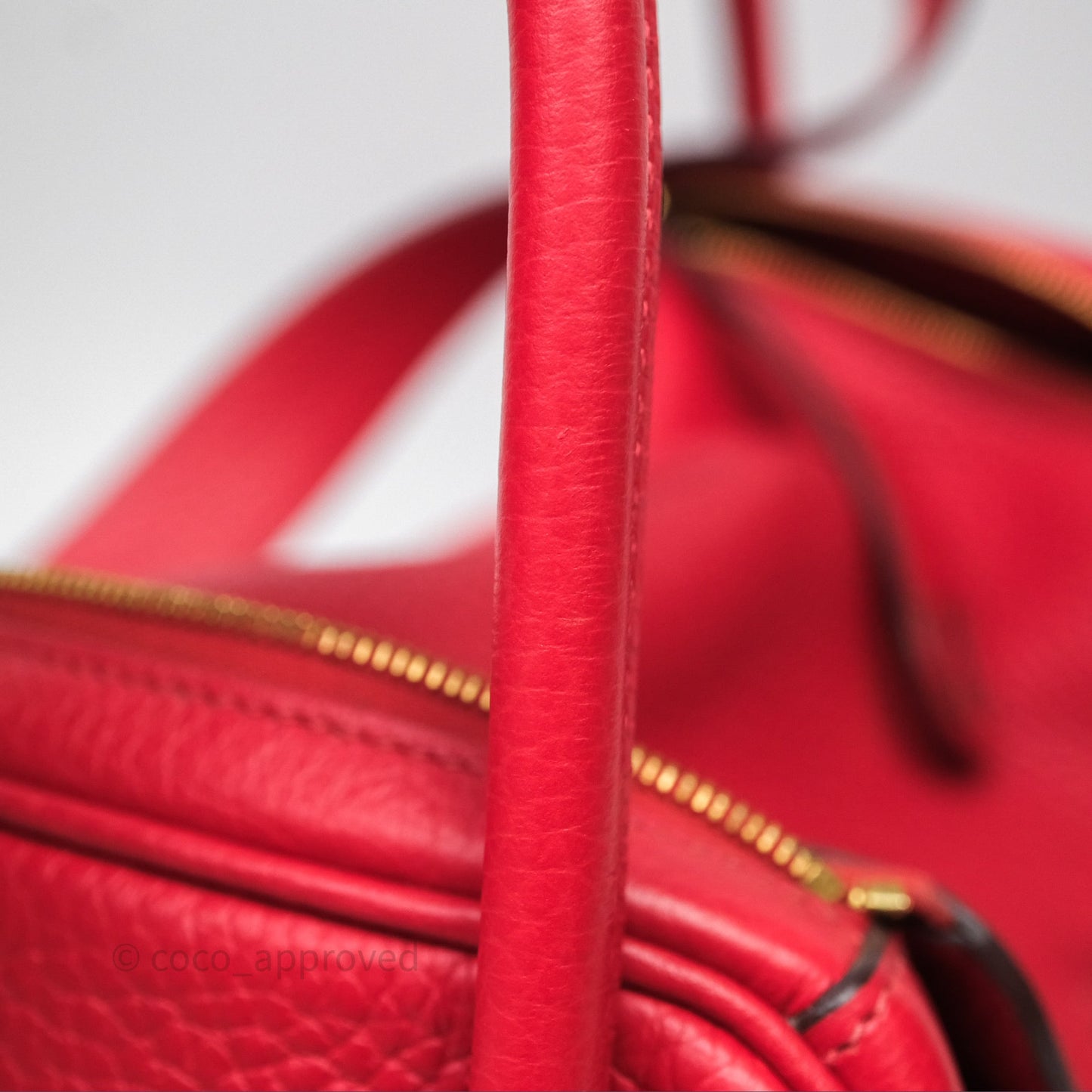 Hermes Lindy 26 Rouge Tomate S5 Taurillon Clemence Gold Hardware