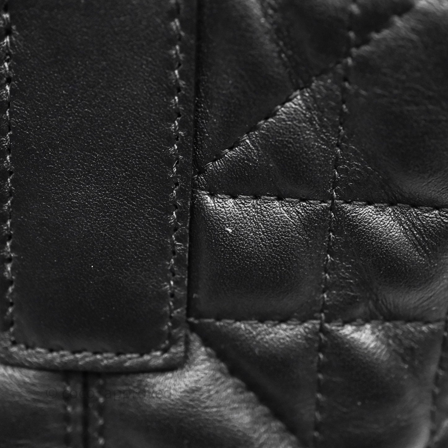 Christian Dior Medium Dior Toujours Bag Black Macrocannage Calfskin