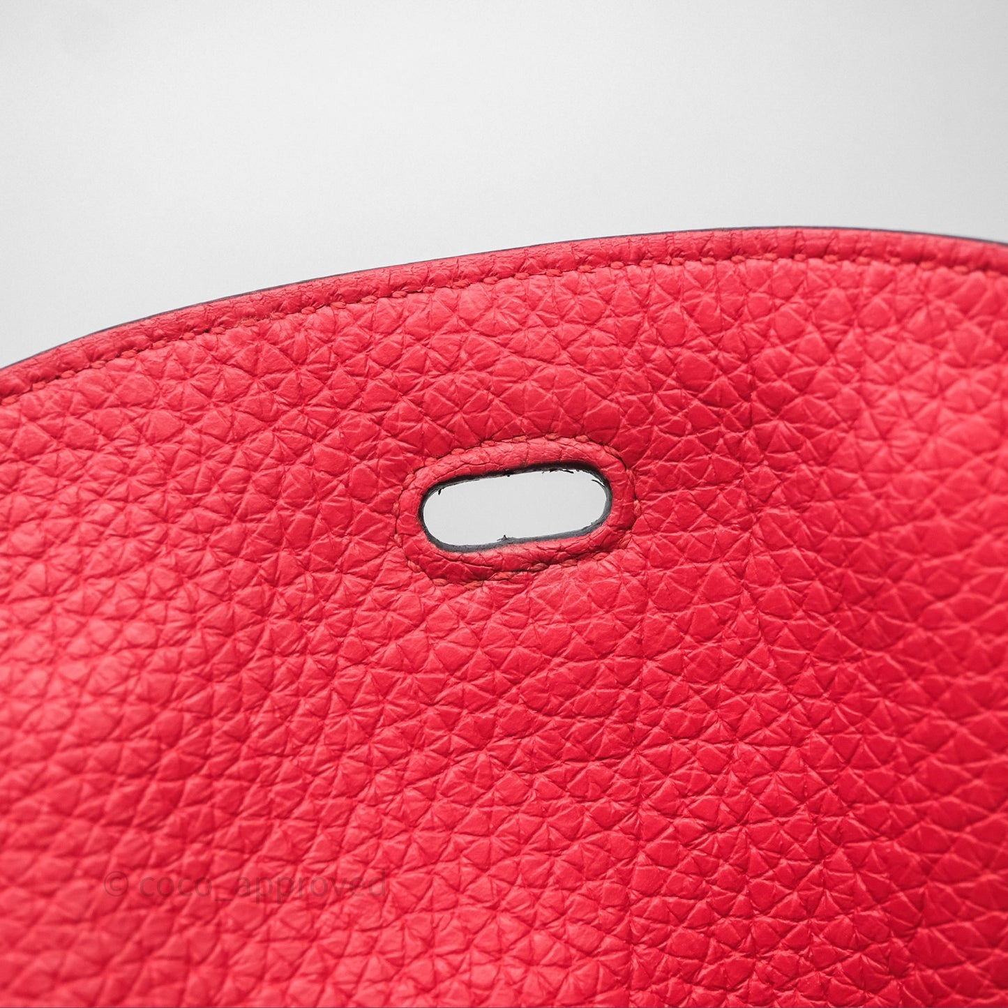 Hermes Lindy 26 Rouge Tomate S5 Taurillon Clemence Gold Hardware