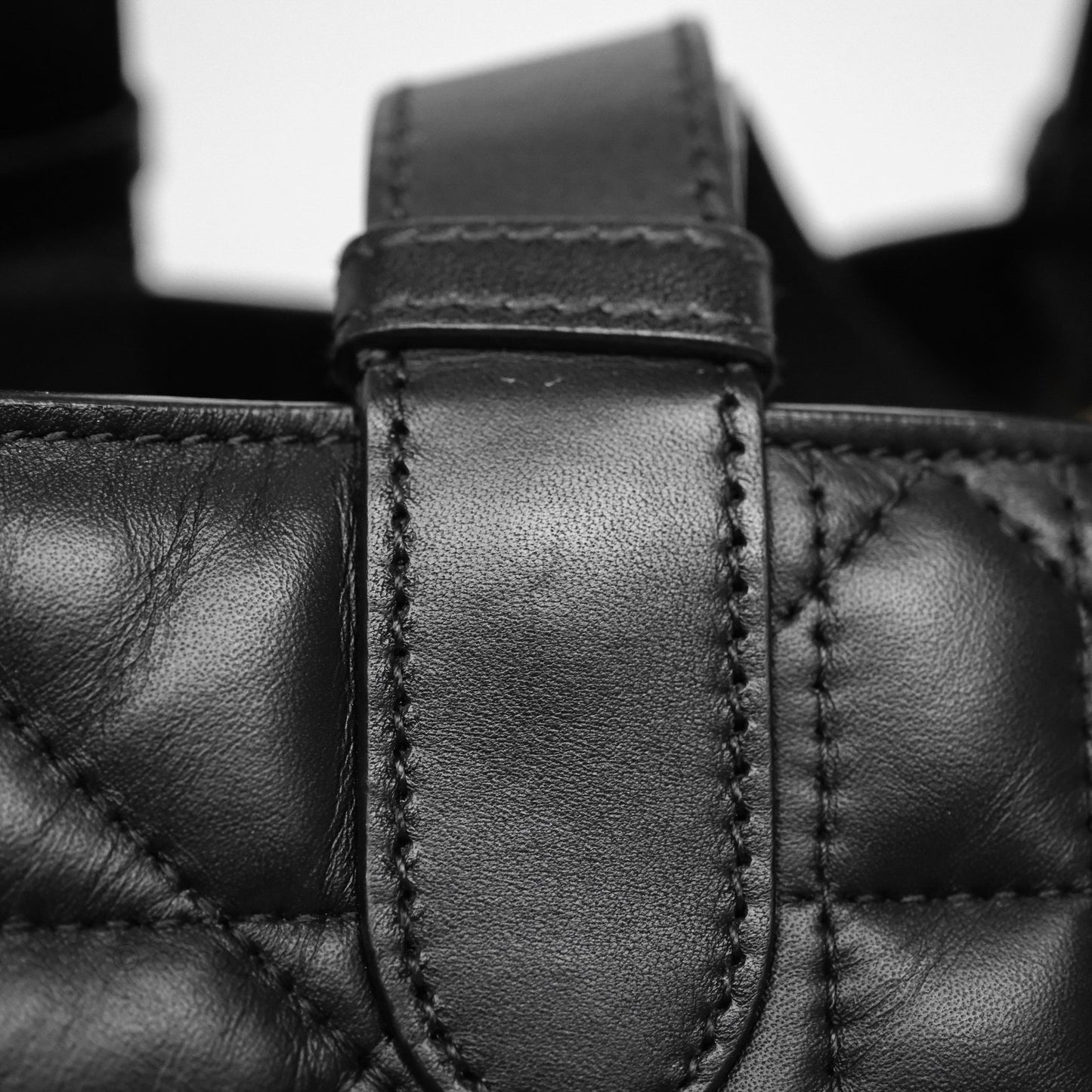 Christian Dior Medium Dior Toujours Bag Black Macrocannage Calfskin