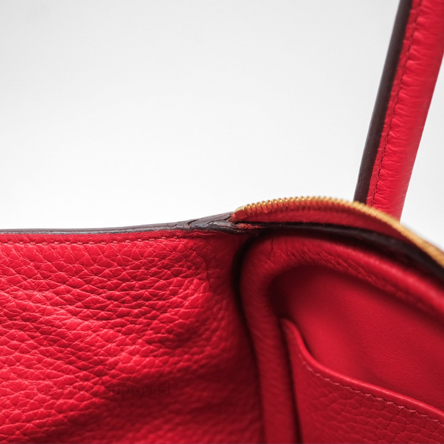 Hermes Lindy 26 Rouge Tomate S5 Taurillon Clemence Gold Hardware