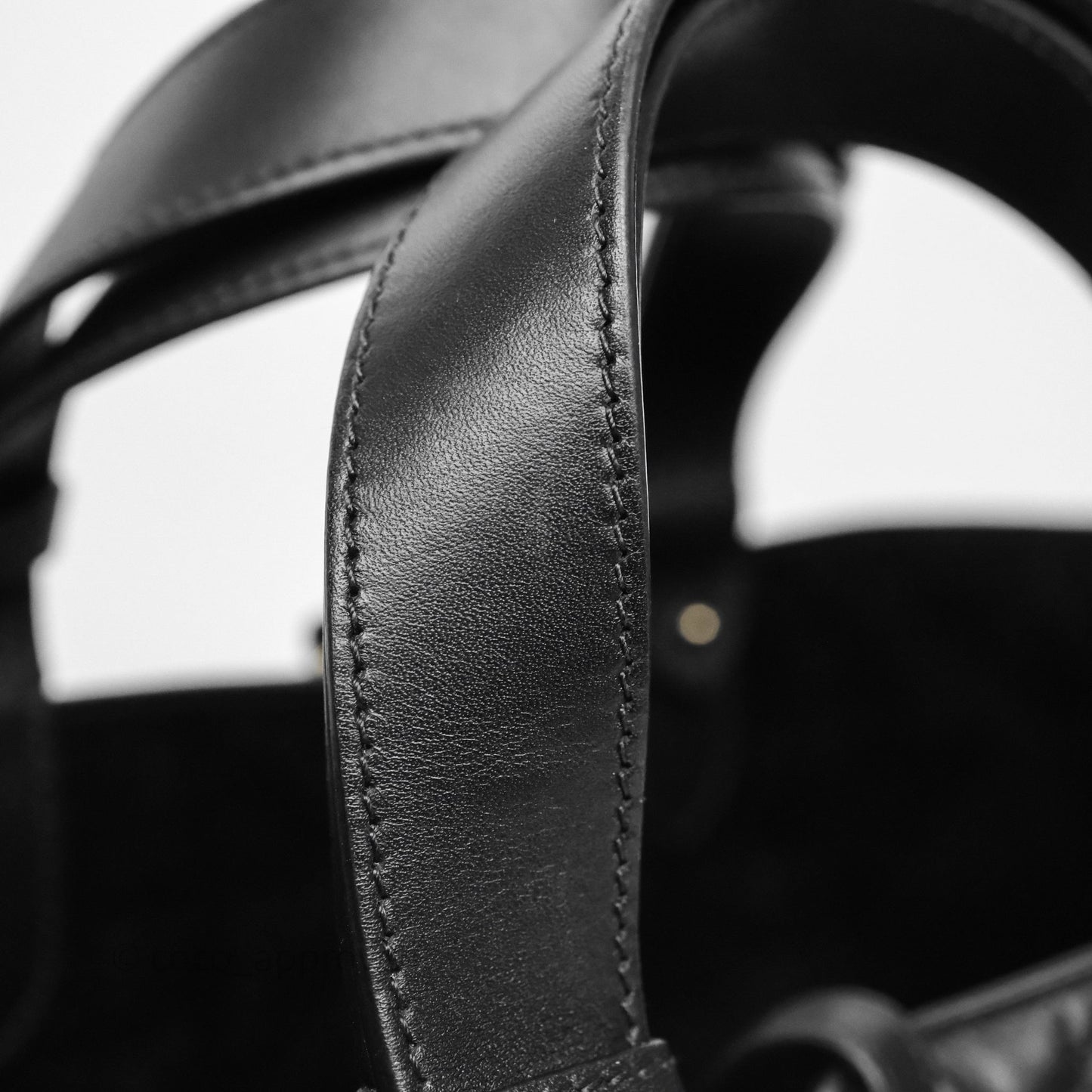 Christian Dior Medium Dior Toujours Bag Black Macrocannage Calfskin