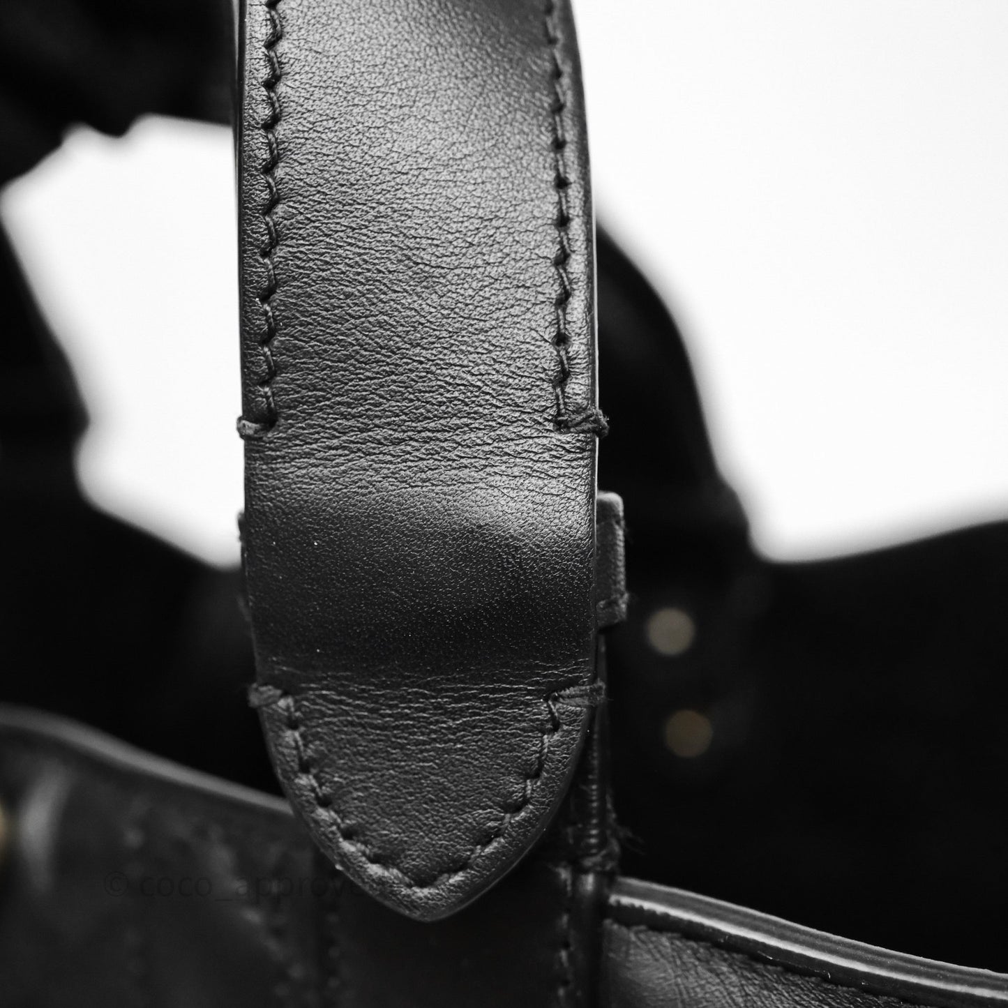 Christian Dior Medium Dior Toujours Bag Black Macrocannage Calfskin