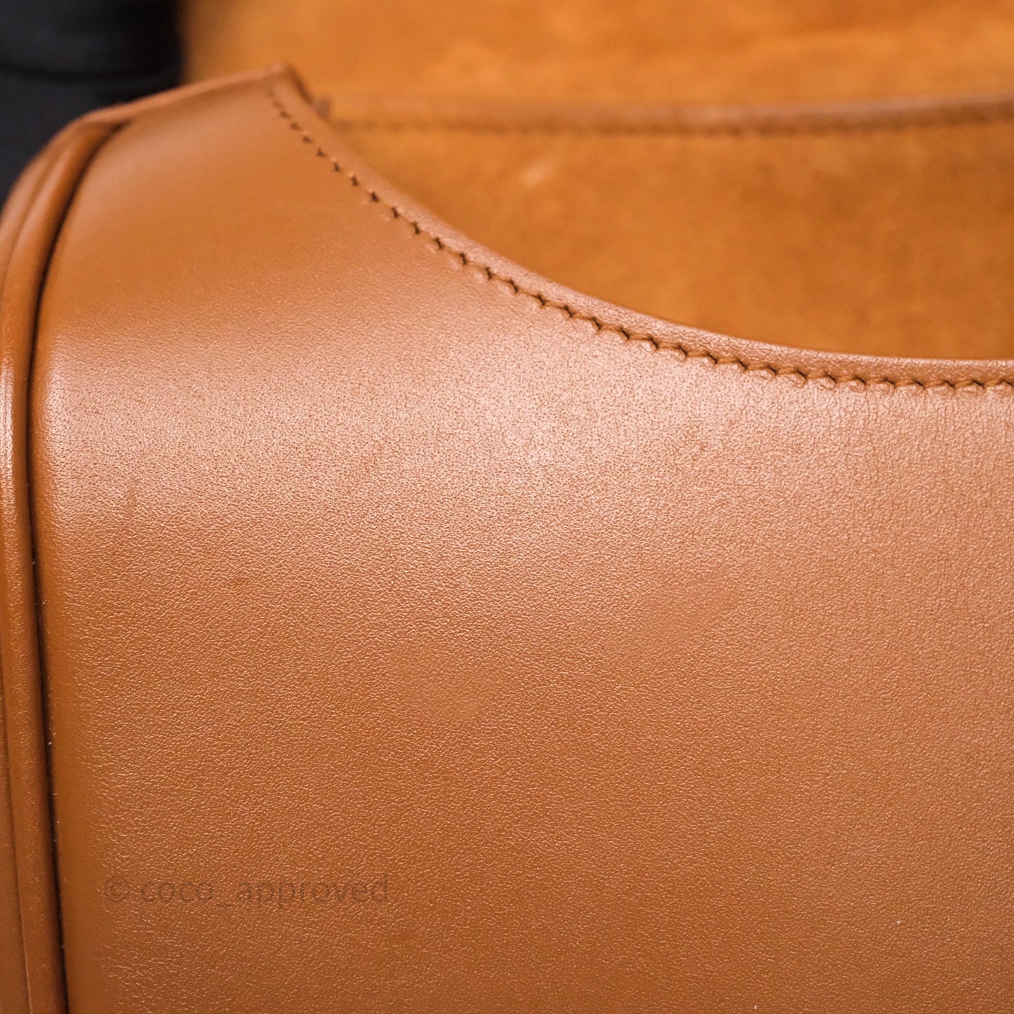 Christian Dior Medium Bobby Bag Brown Calfskin Gold Hardware