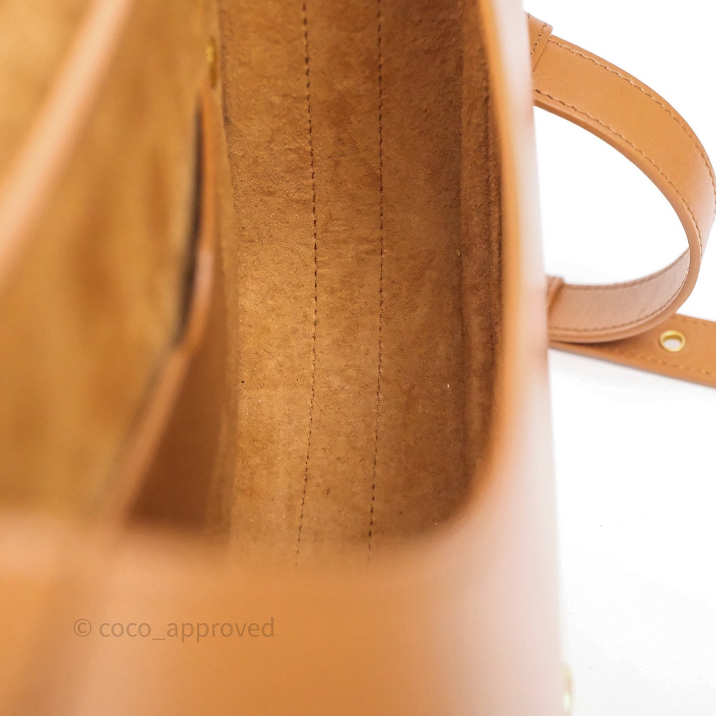 Christian Dior Medium Bobby Bag Brown Calfskin Gold Hardware