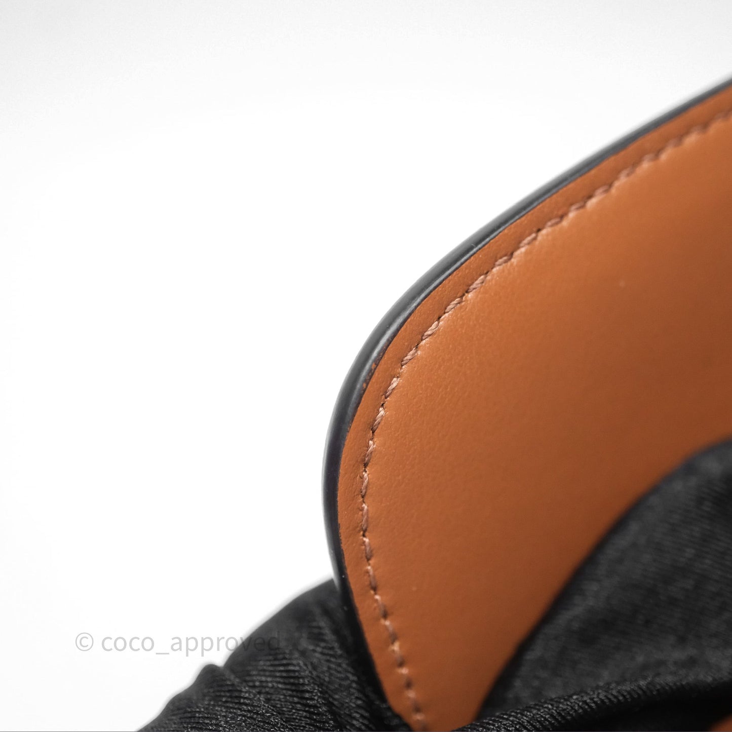 Celine Clutch on Strap Tabou Triomphe Canvas Tan Calfskin