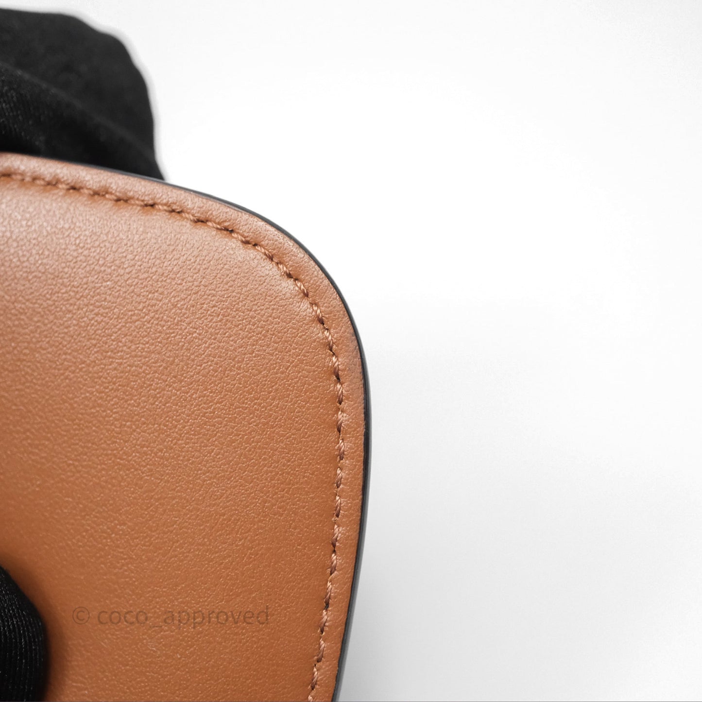 Celine Clutch on Strap Tabou Triomphe Canvas Tan Calfskin