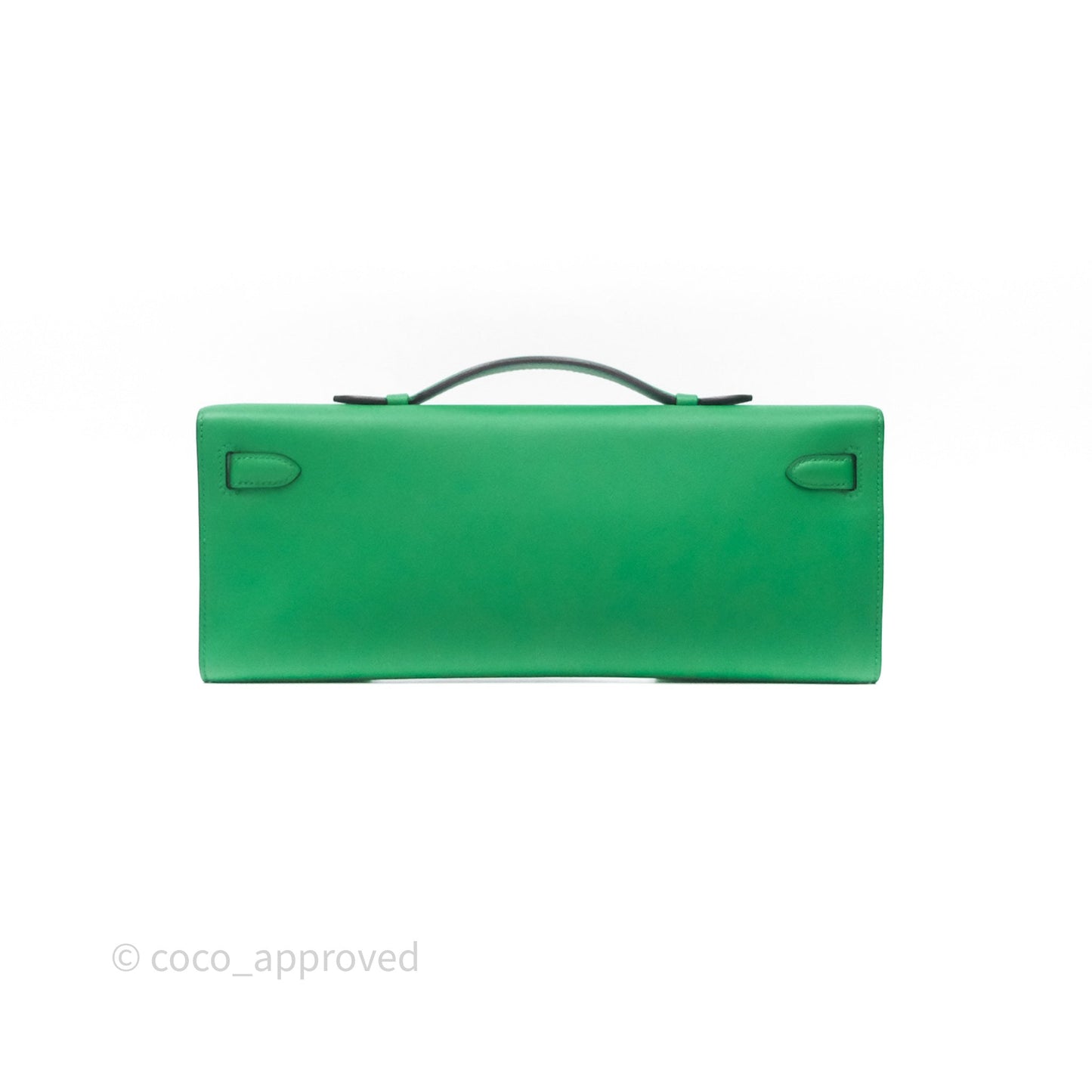 Hermes Kelly Cut Bamboo Swift Palladium Hardware