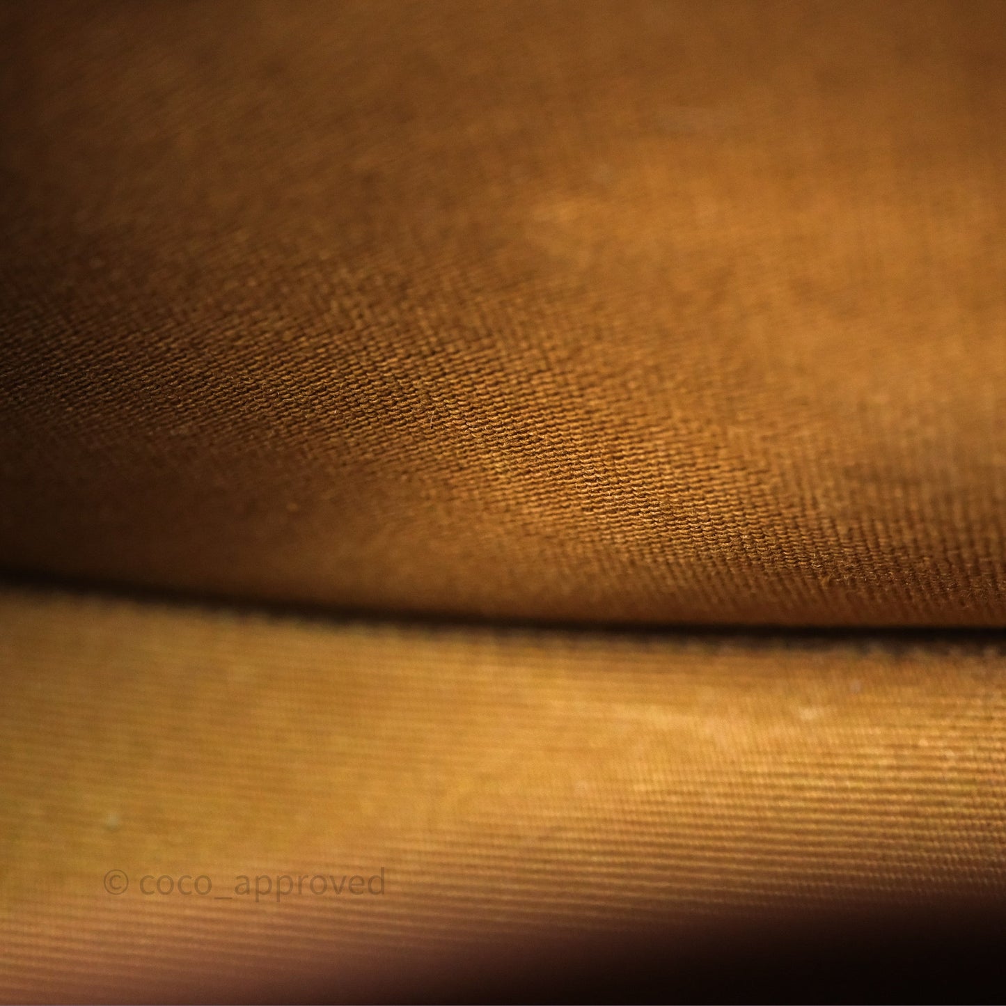 Celine Clutch on Strap Tabou Triomphe Canvas Tan Calfskin