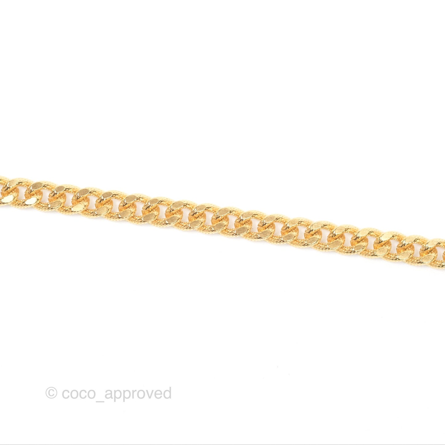 Chanel CC Crystals Necklace Choker Gold Tone 22A