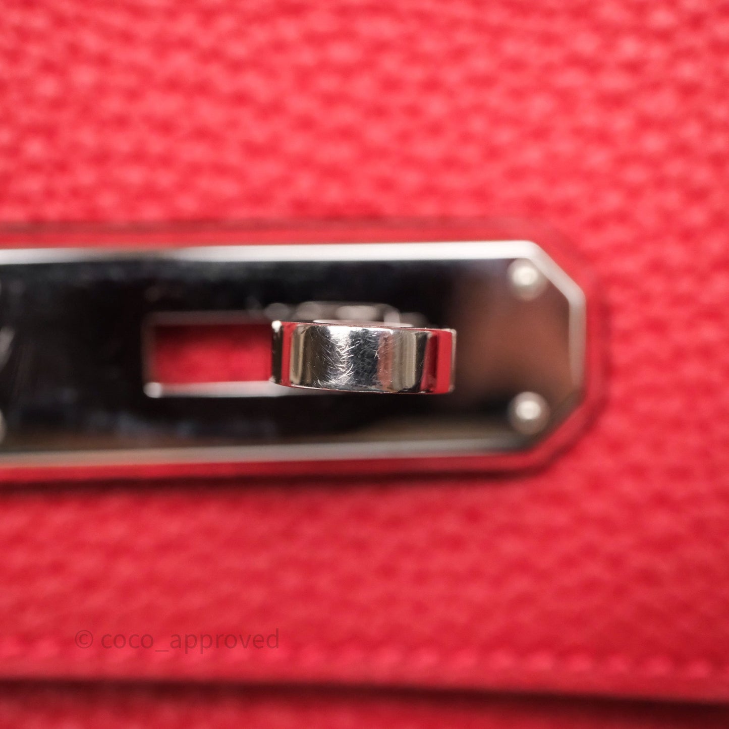 Hermès Birkin 30 Rouge Clemence Palladium Hardware