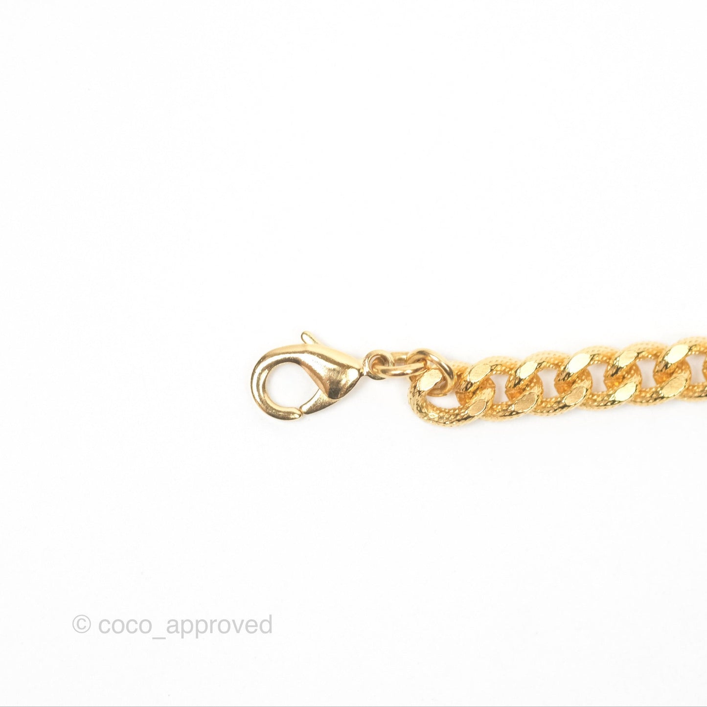 Chanel CC Crystals Necklace Choker Gold Tone 22A