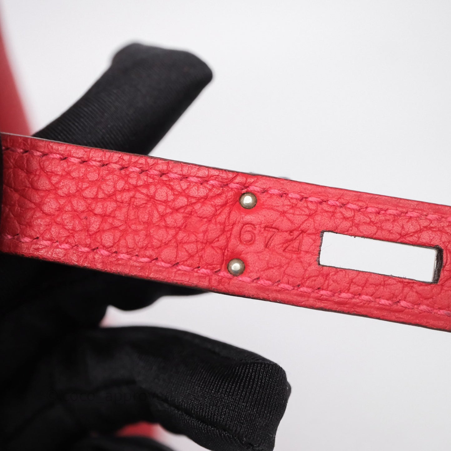 Hermès Birkin 30 Rouge Clemence Palladium Hardware