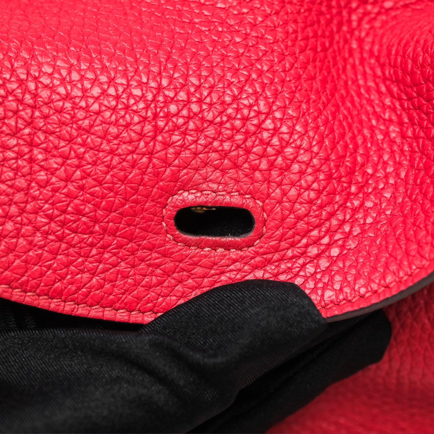 Hermes Lindy 26 Rouge Tomate S5 Taurillon Clemence Gold Hardware