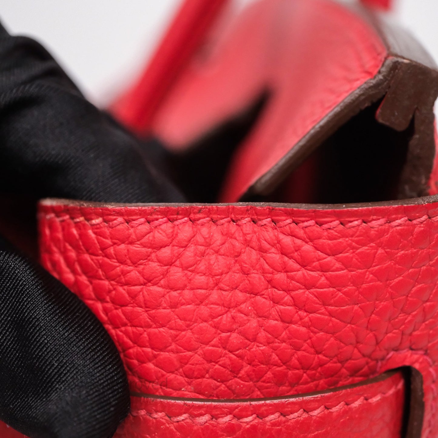 Hermès Birkin 30 Rouge Clemence Palladium Hardware