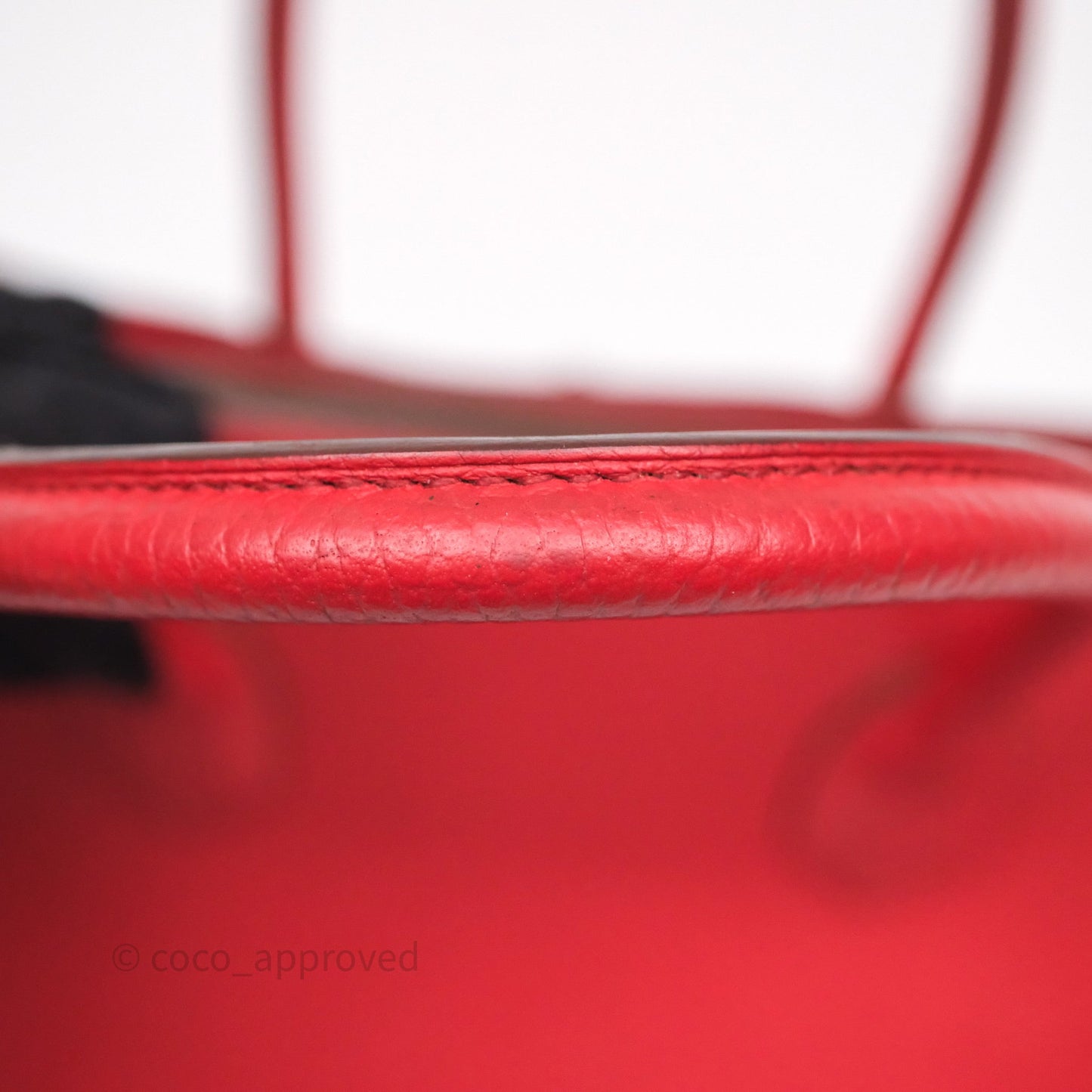 Hermès Birkin 30 Rouge Clemence Palladium Hardware
