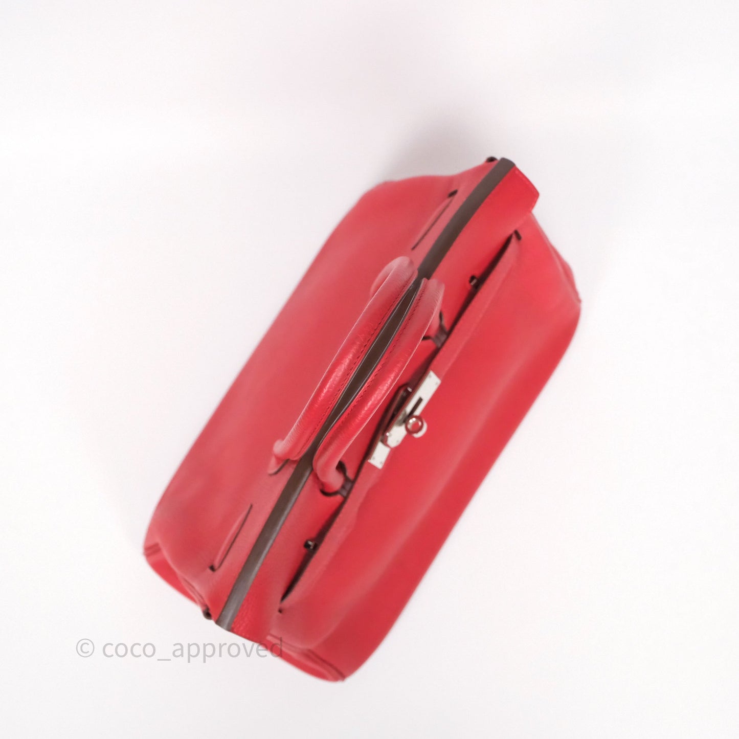 Hermès Birkin 30 Rouge Clemence Palladium Hardware