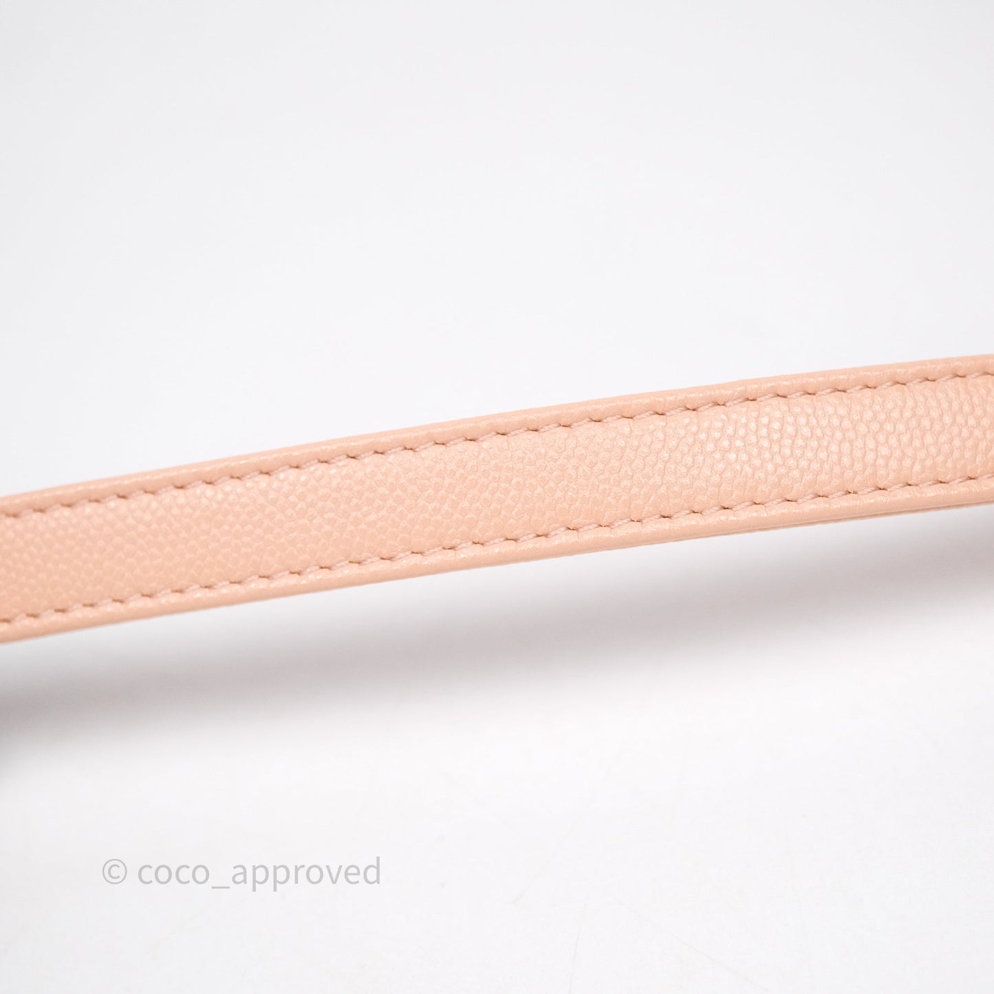 Chanel Small Coco Handle Quilted Pink Clair Caviar Gold Hardware