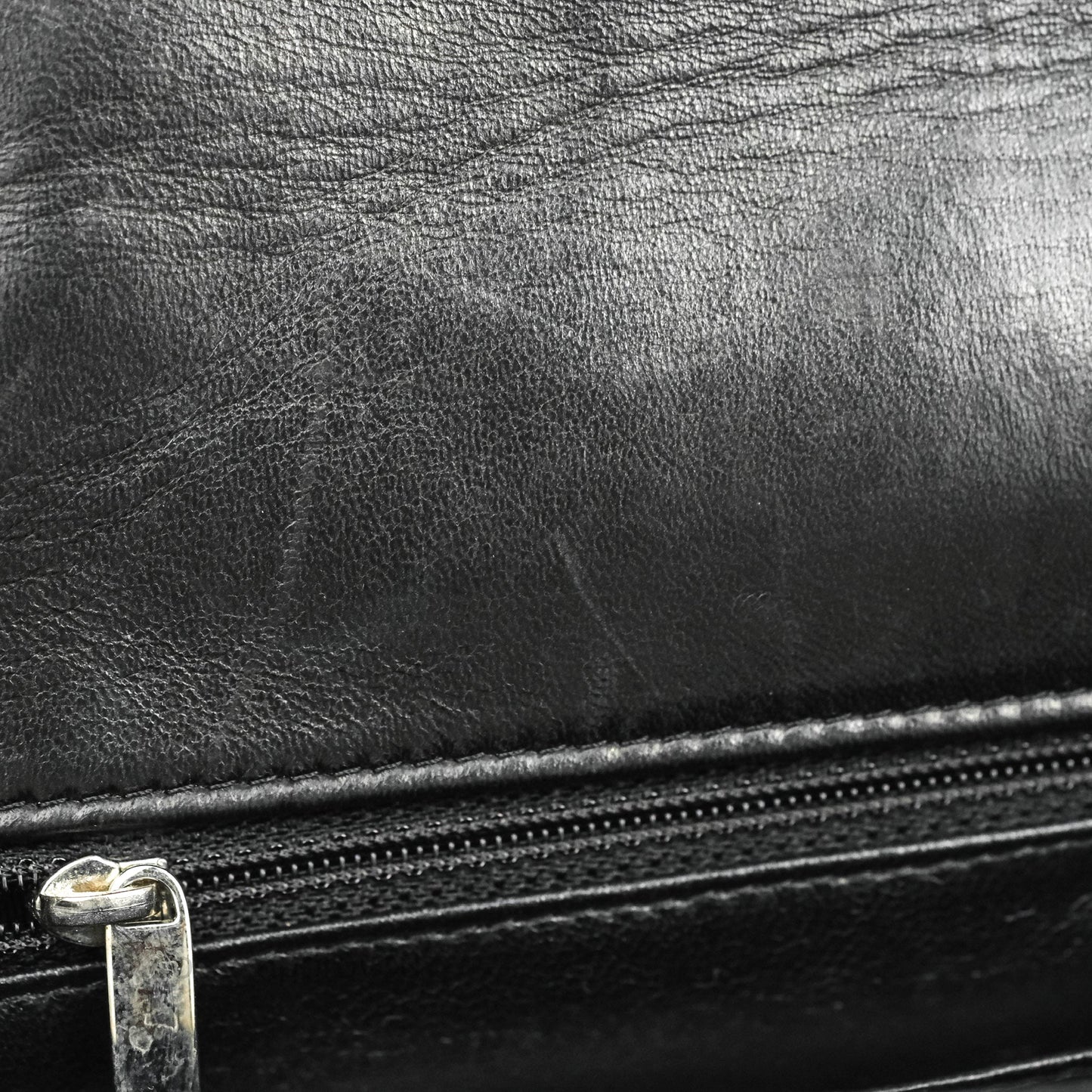 Chanel Quilted Maxi Single Flap Black Patent Silver Hardware