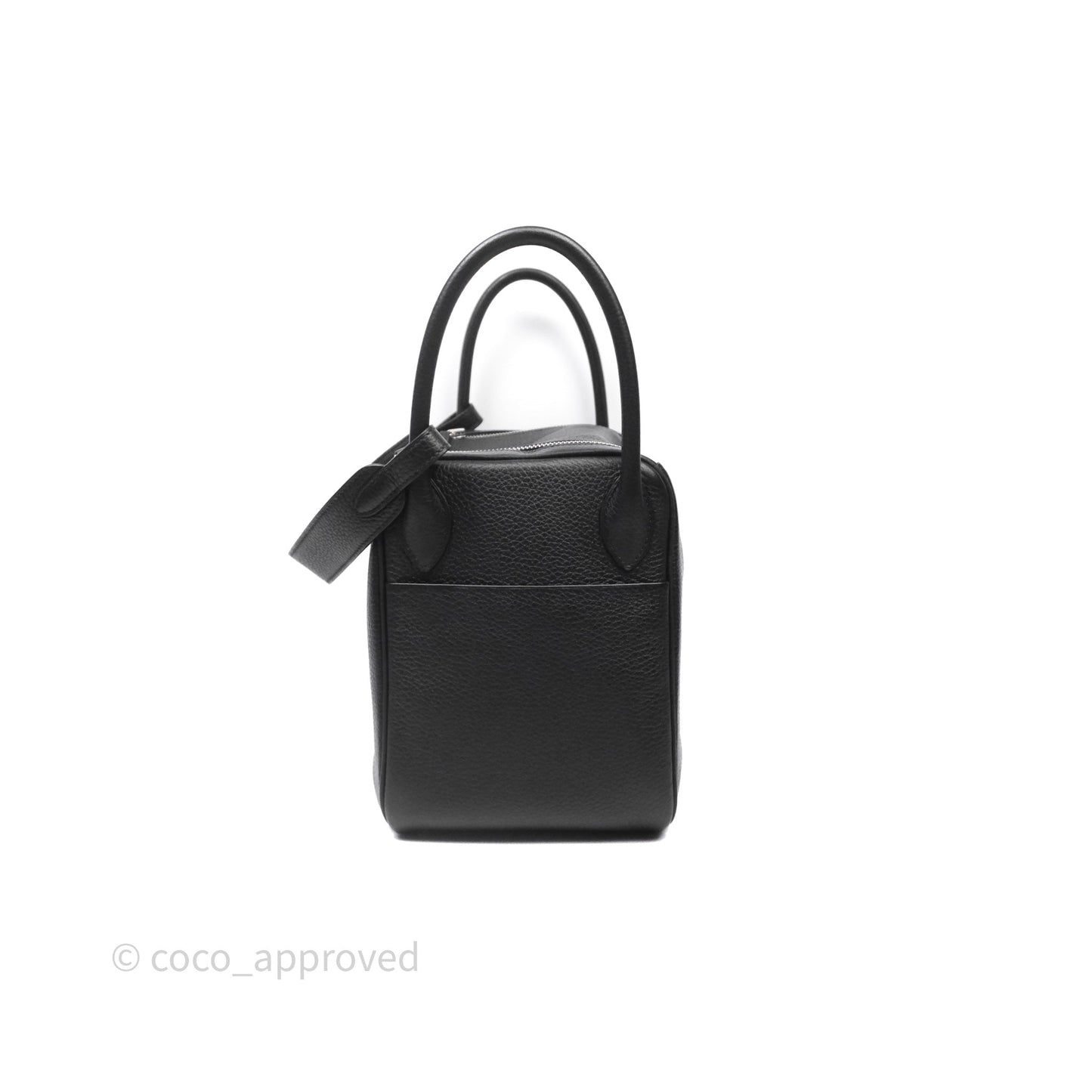 Hermès Lindy 30 Black Noir 89 Clemence Palladium Hardware