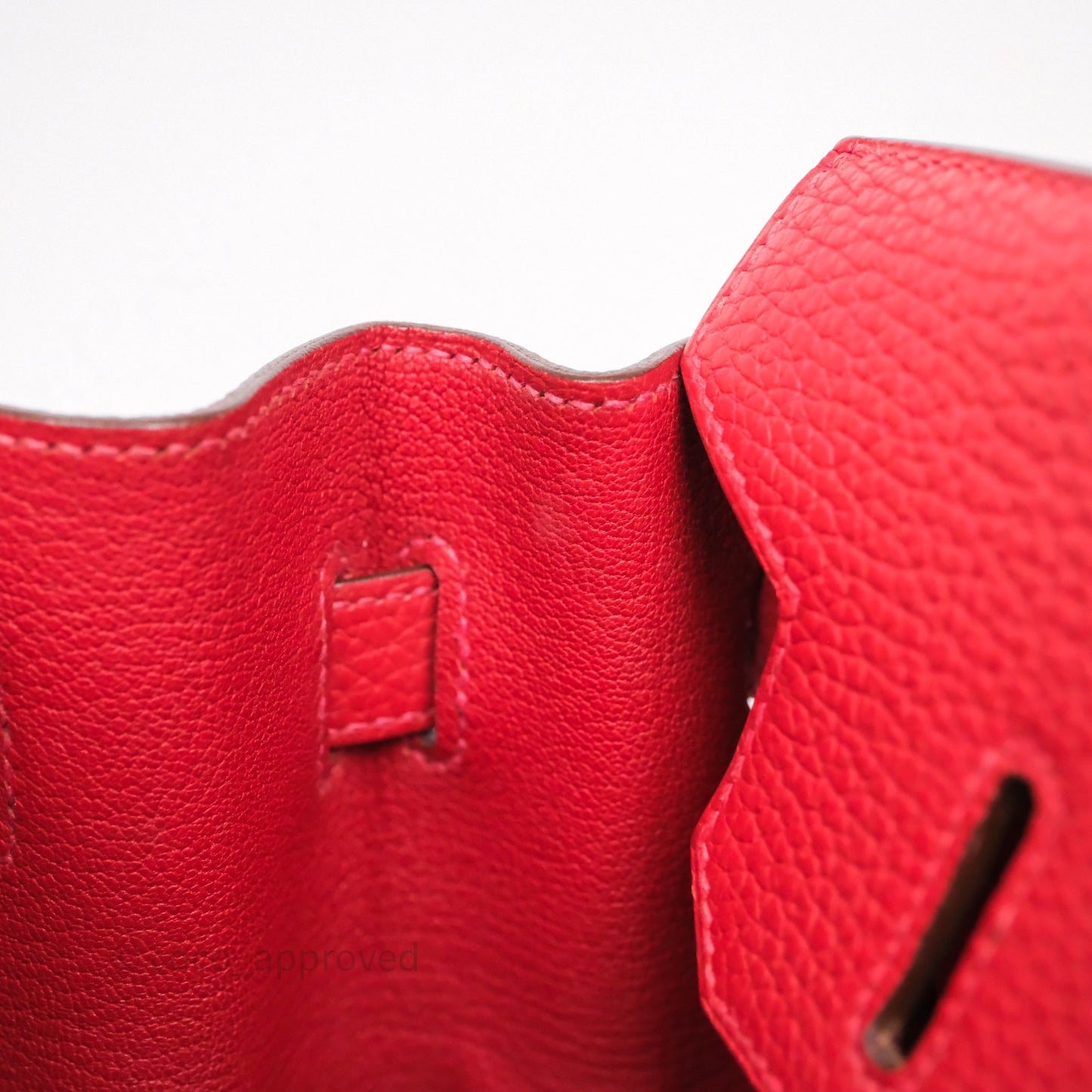Hermès Birkin 30 Rouge Clemence Palladium Hardware