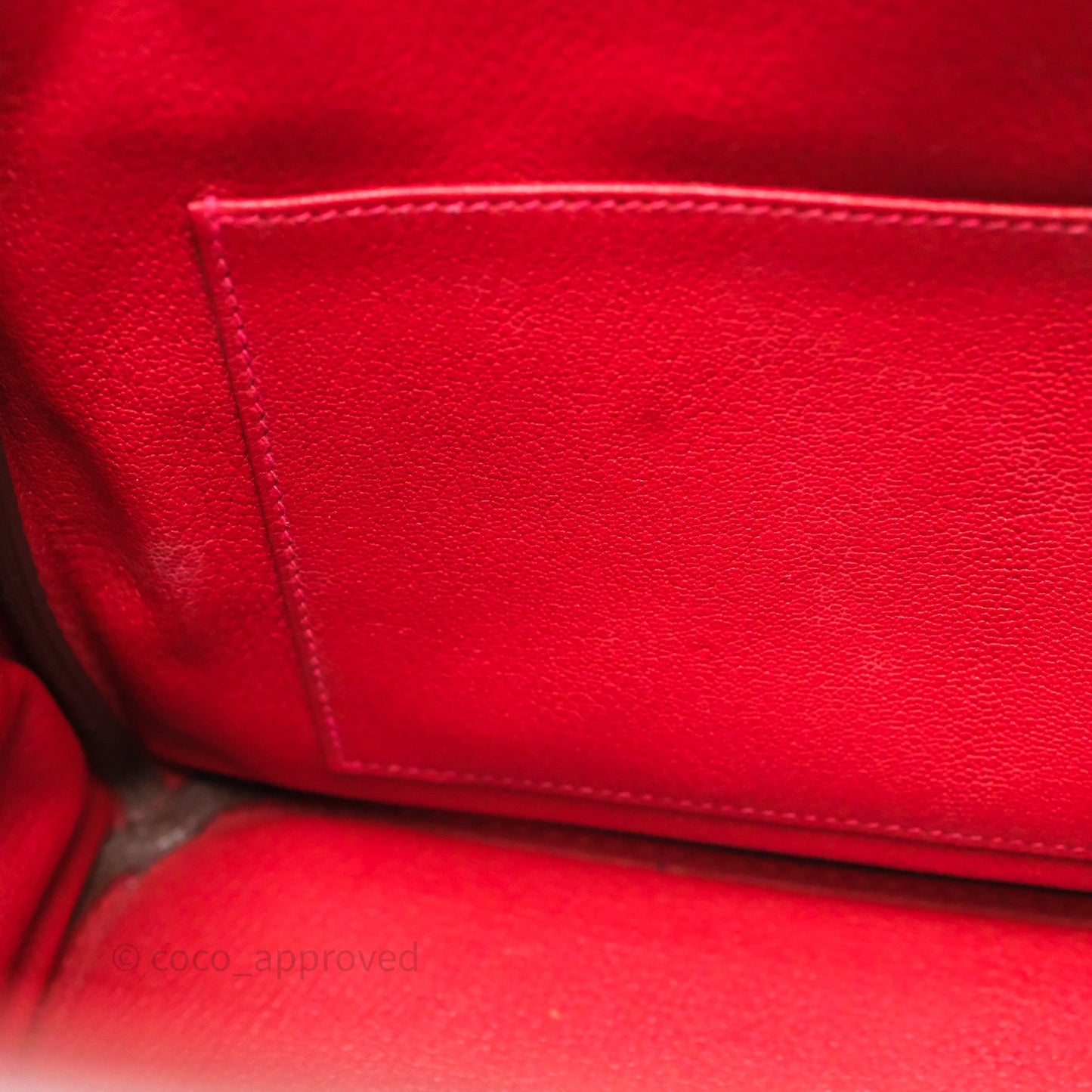 Hermès Birkin 30 Rouge Clemence Palladium Hardware