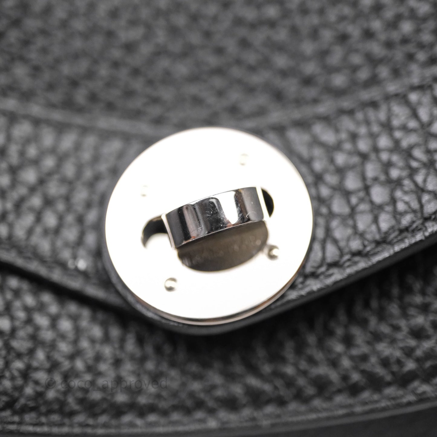 Hermès Lindy 30 Black Noir 89 Clemence Palladium Hardware