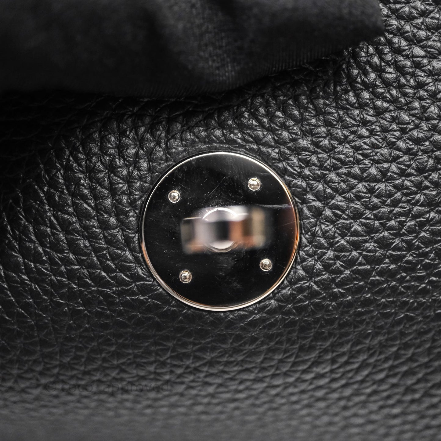 Hermès Lindy 30 Black Noir 89 Clemence Palladium Hardware