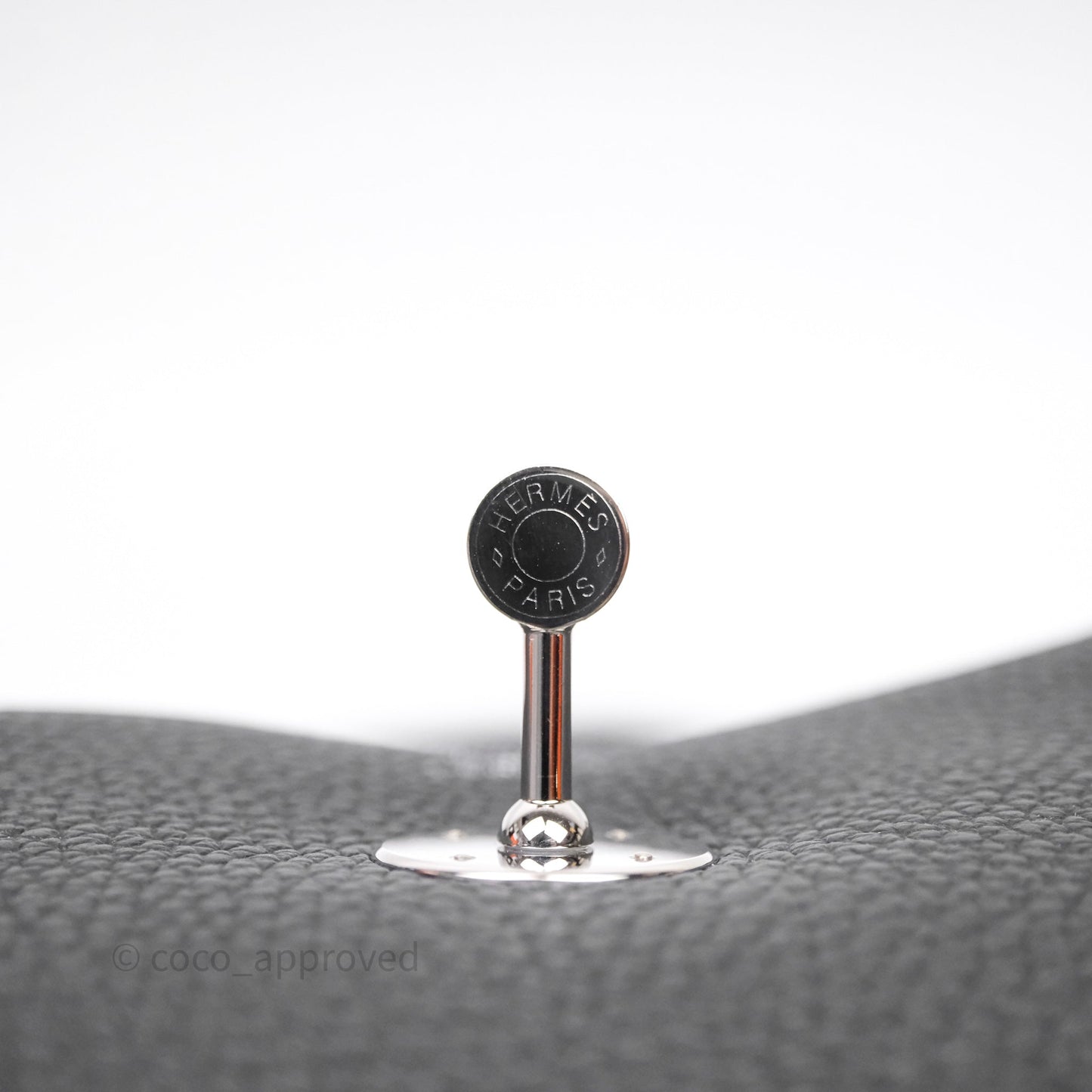 Hermès Lindy 30 Black Noir 89 Clemence Palladium Hardware