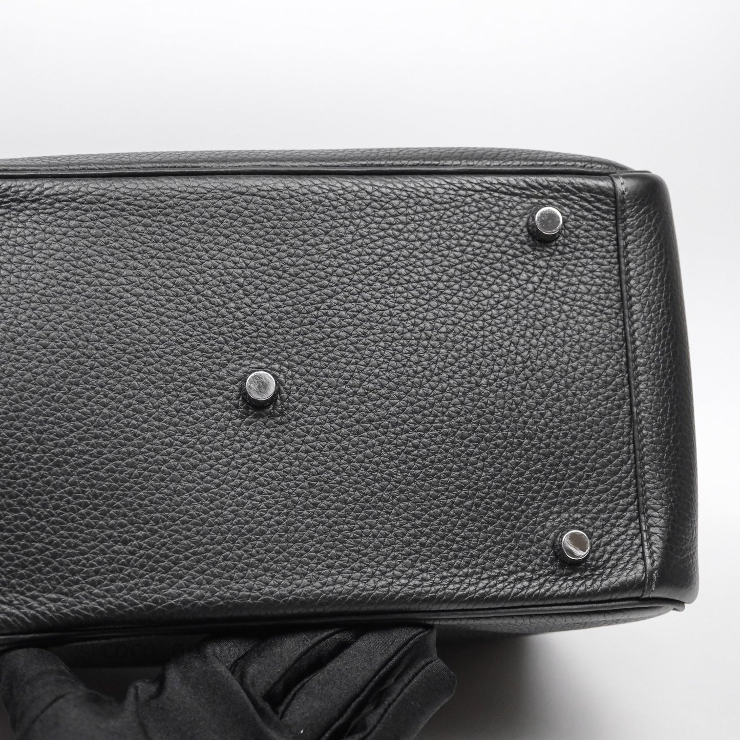 Hermès Lindy 30 Black Noir 89 Clemence Palladium Hardware