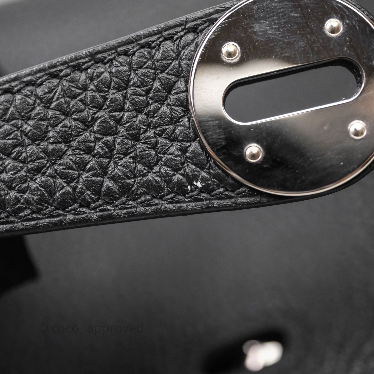 Hermès Lindy 30 Black Noir 89 Clemence Palladium Hardware