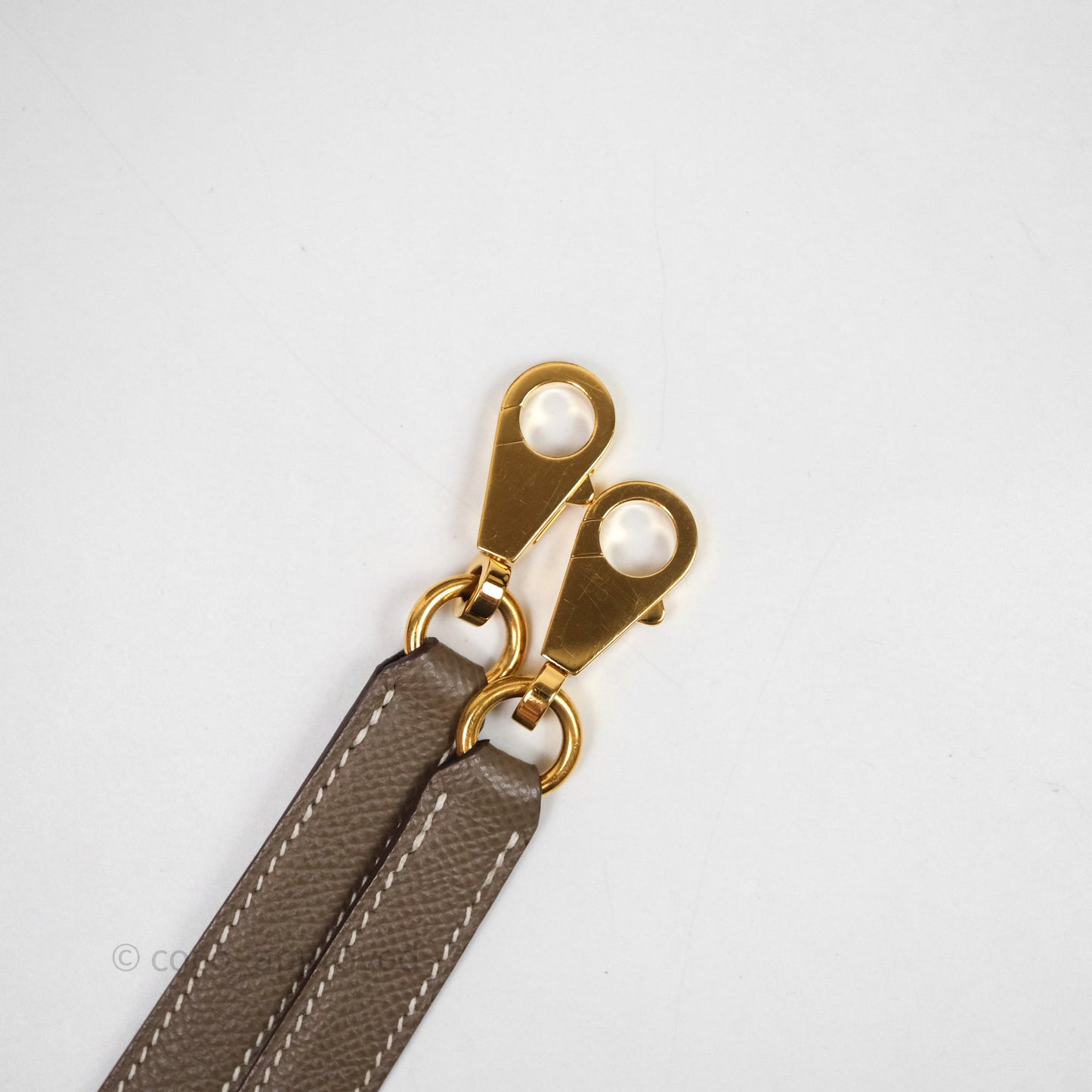 Hermes Kelly 28 Etoupe 18 Epsom Gold Hardware