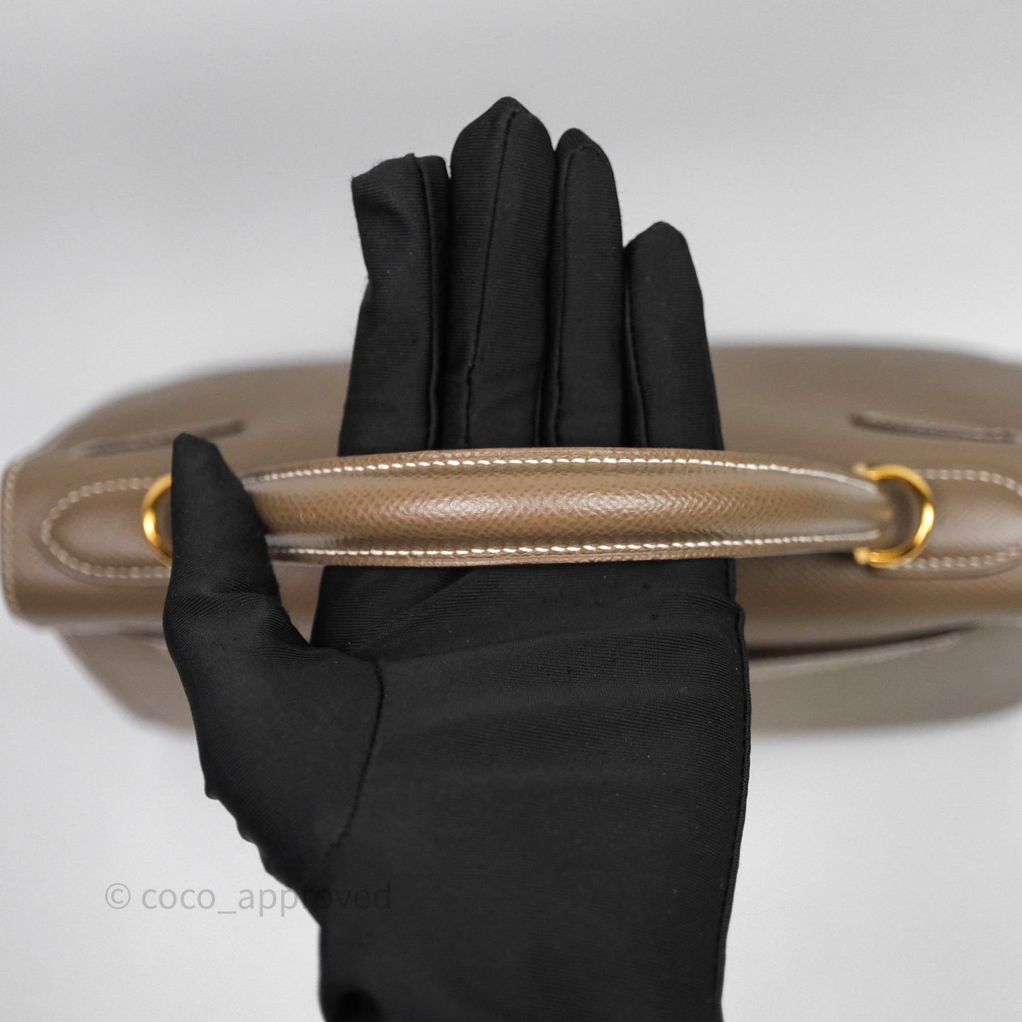 Hermes Kelly 28 Etoupe 18 Epsom Gold Hardware