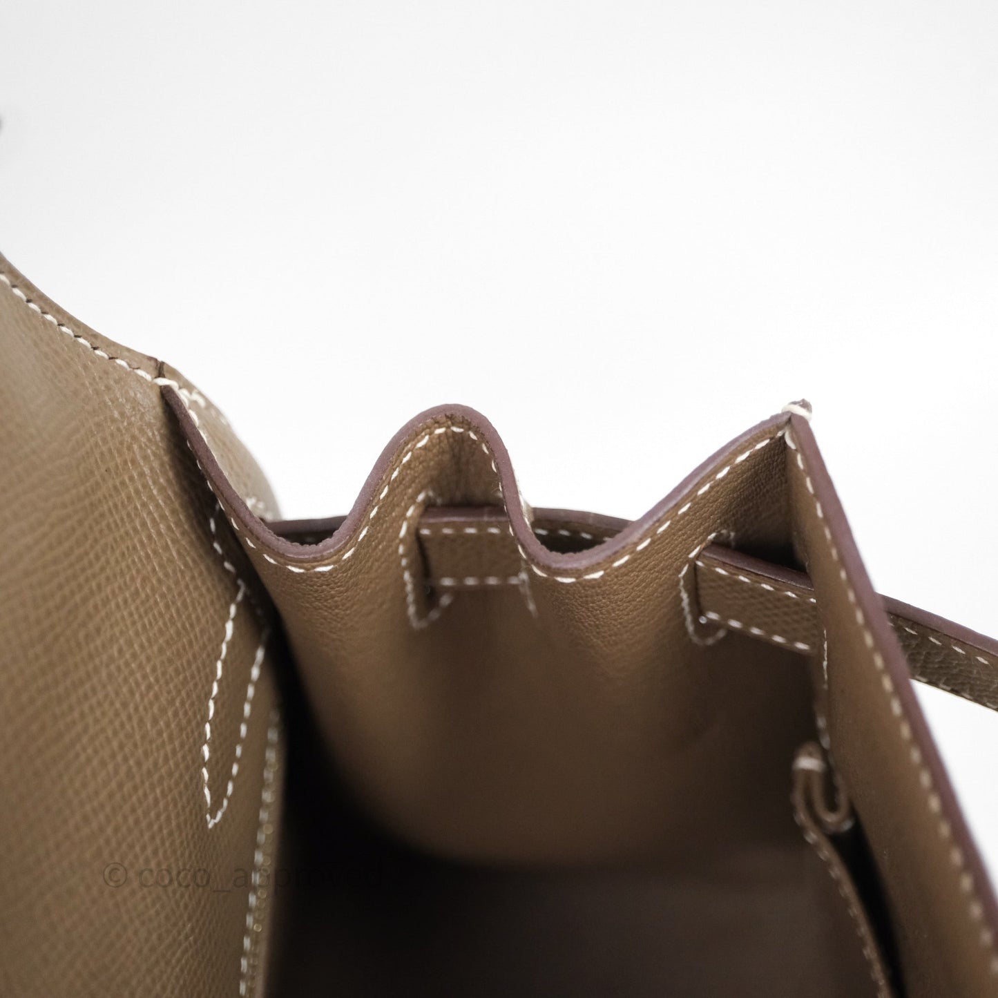 Hermes Kelly 28 Etoupe 18 Epsom Gold Hardware