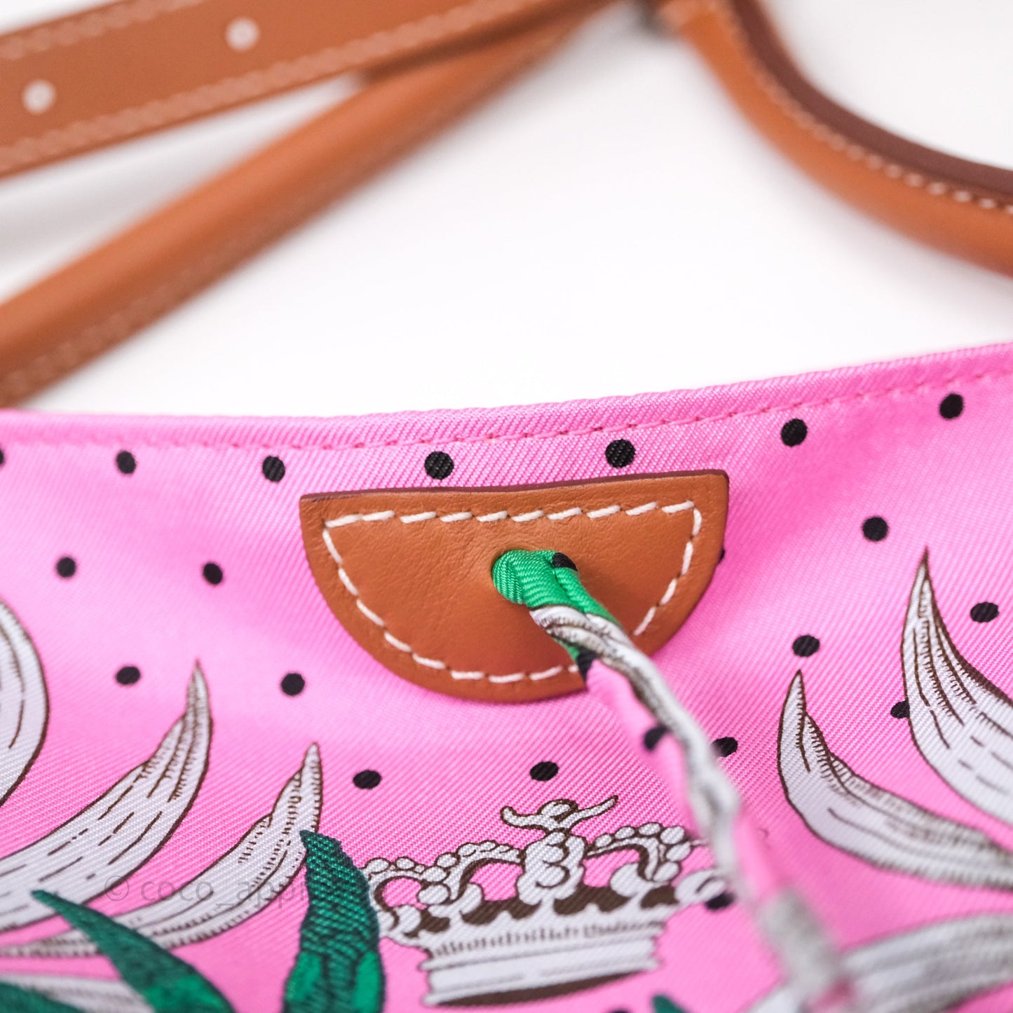 Hermès Silk City Bag Tiger Royal Pink
