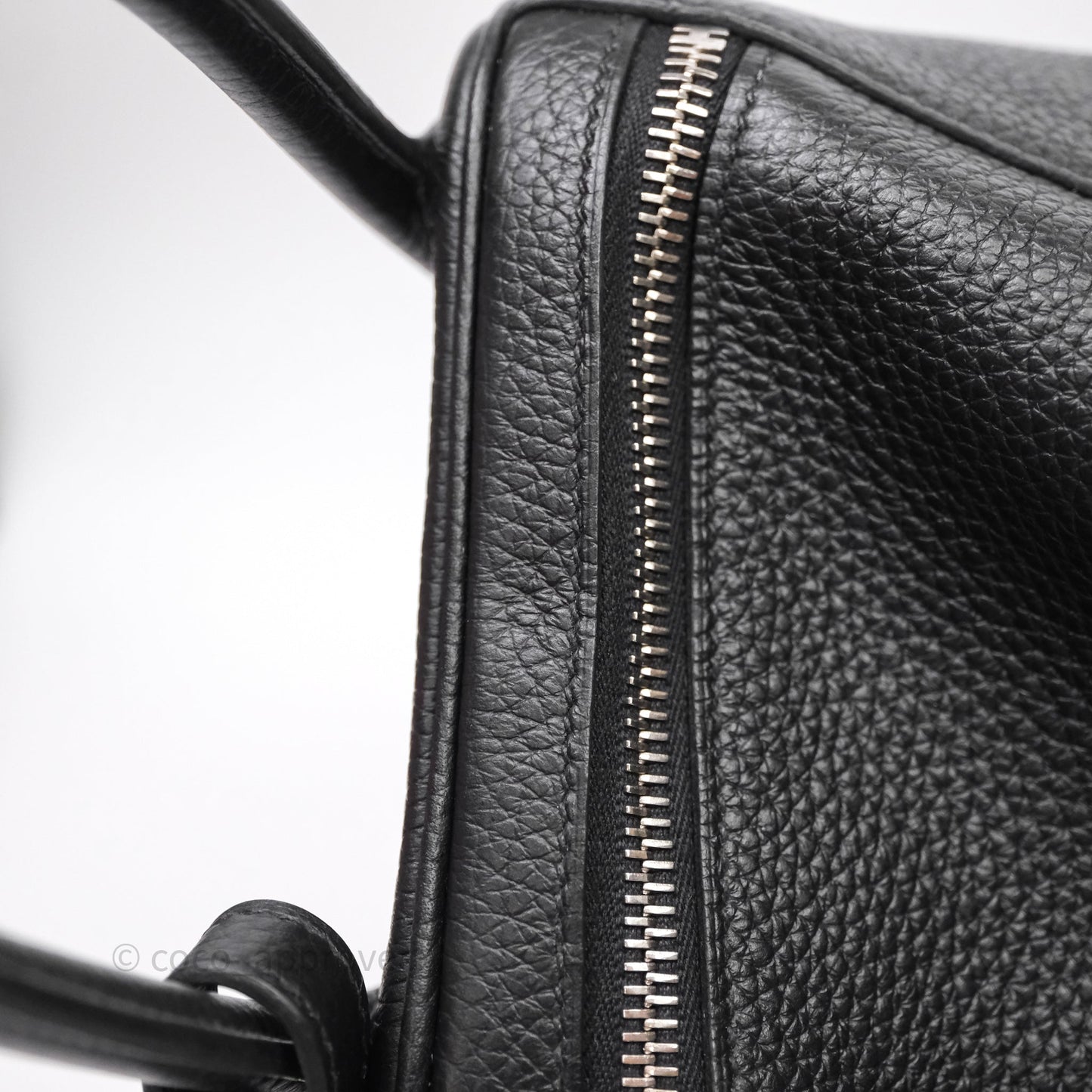 Hermès Lindy 30 Black Noir 89 Clemence Palladium Hardware