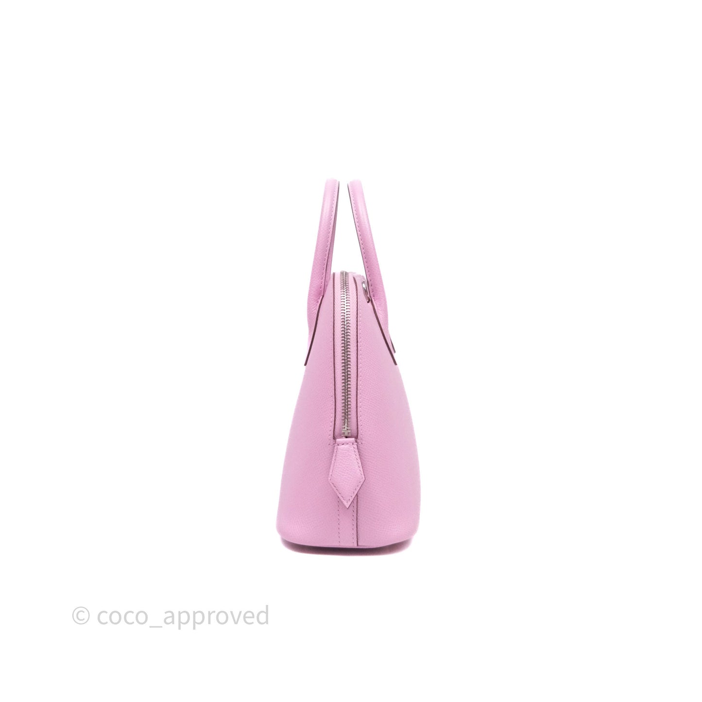 Hermès Bolide 1923 25 Mauve Sylvestre X9 Epsom Palladium Hardware