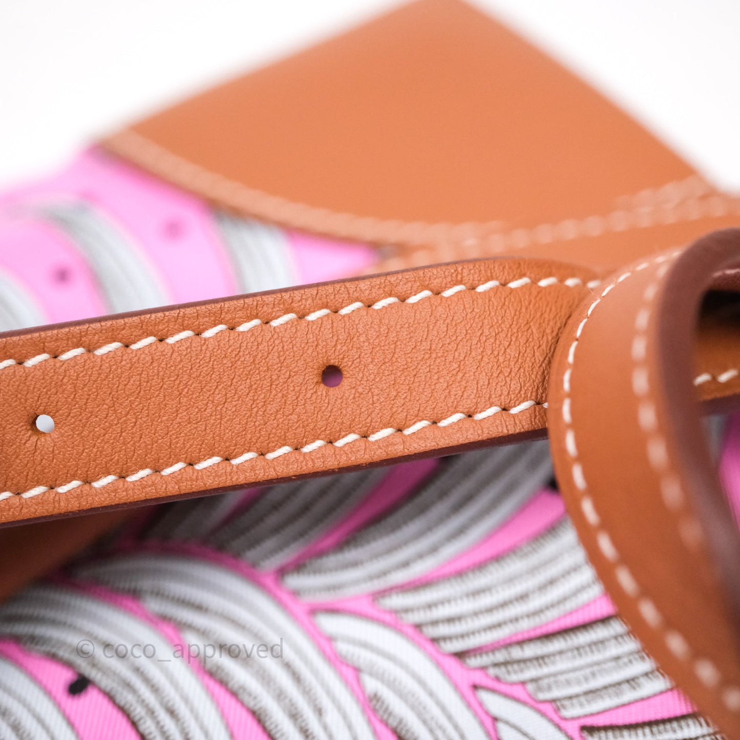 Hermès Silk City Bag Tiger Royal Pink