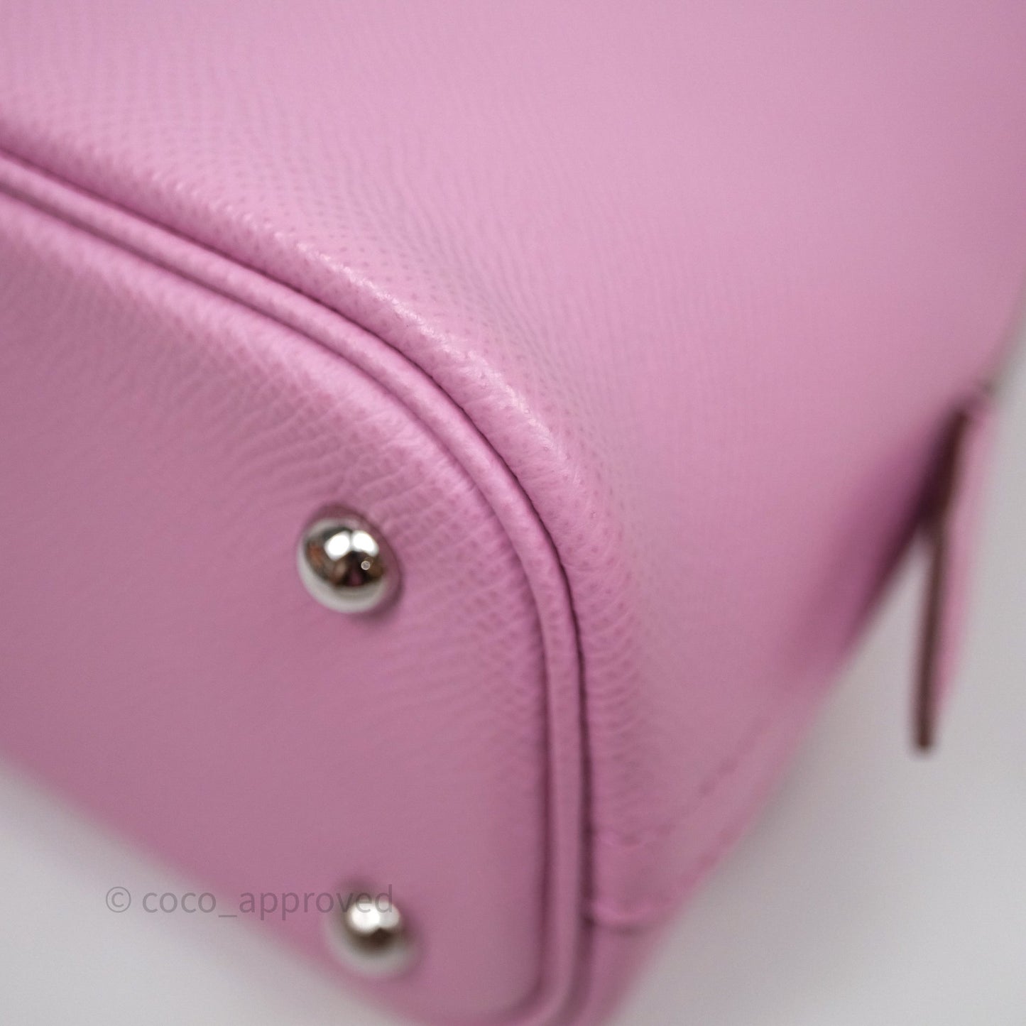 Hermès Bolide 1923 25 Mauve Sylvestre X9 Epsom Palladium Hardware