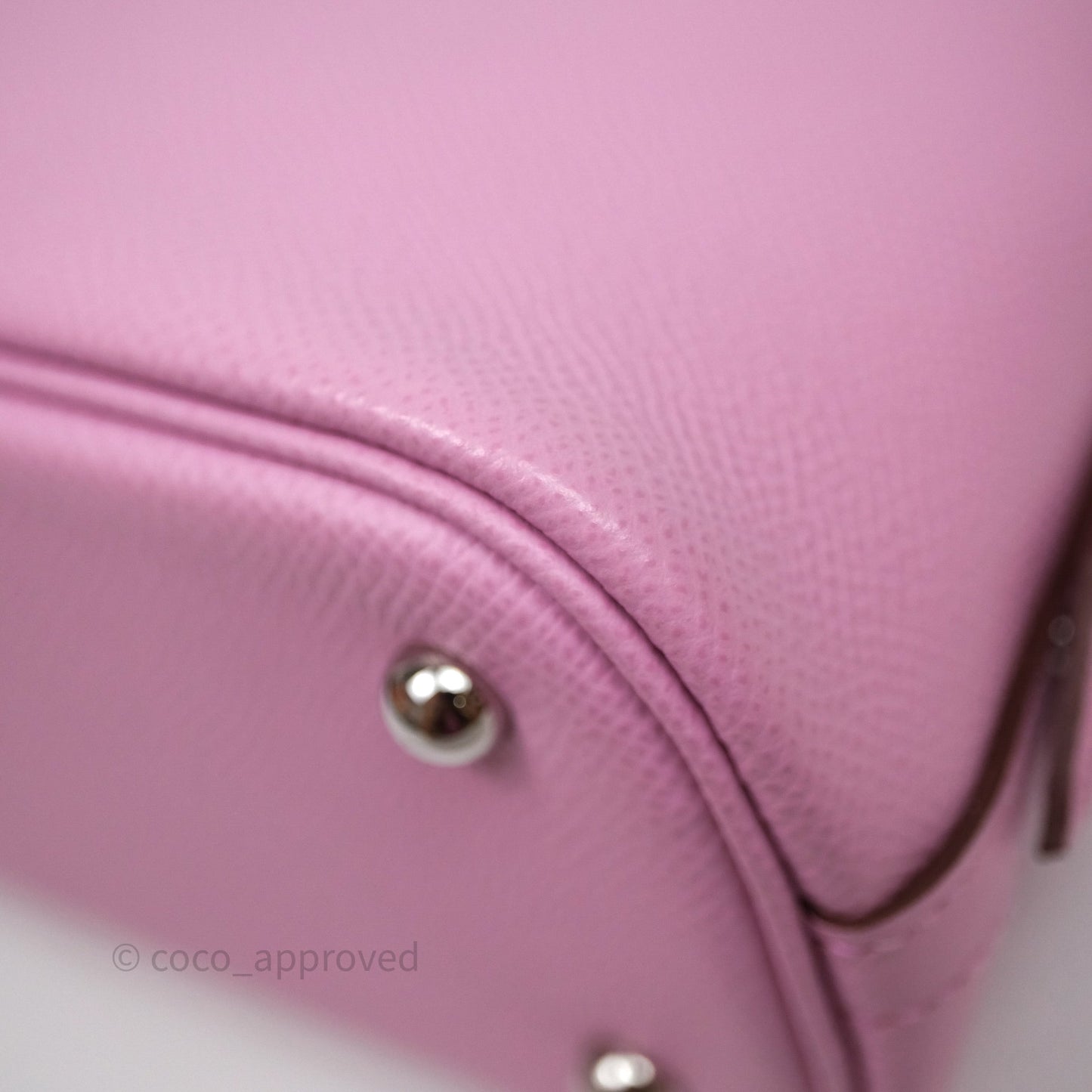Hermès Bolide 1923 25 Mauve Sylvestre X9 Epsom Palladium Hardware