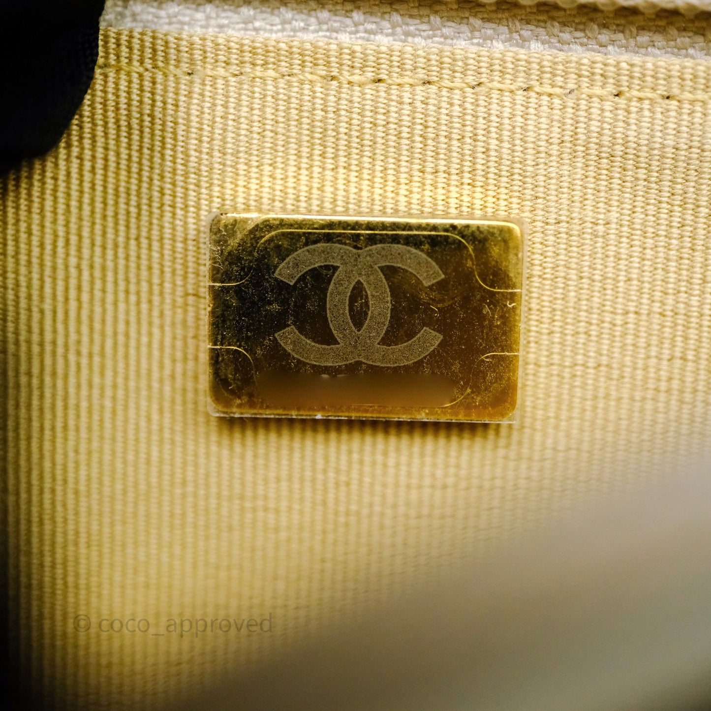Chanel Quilted Pearl Crush Wallet on Chain WOC Grey Lambskin Aged Gold Hardware